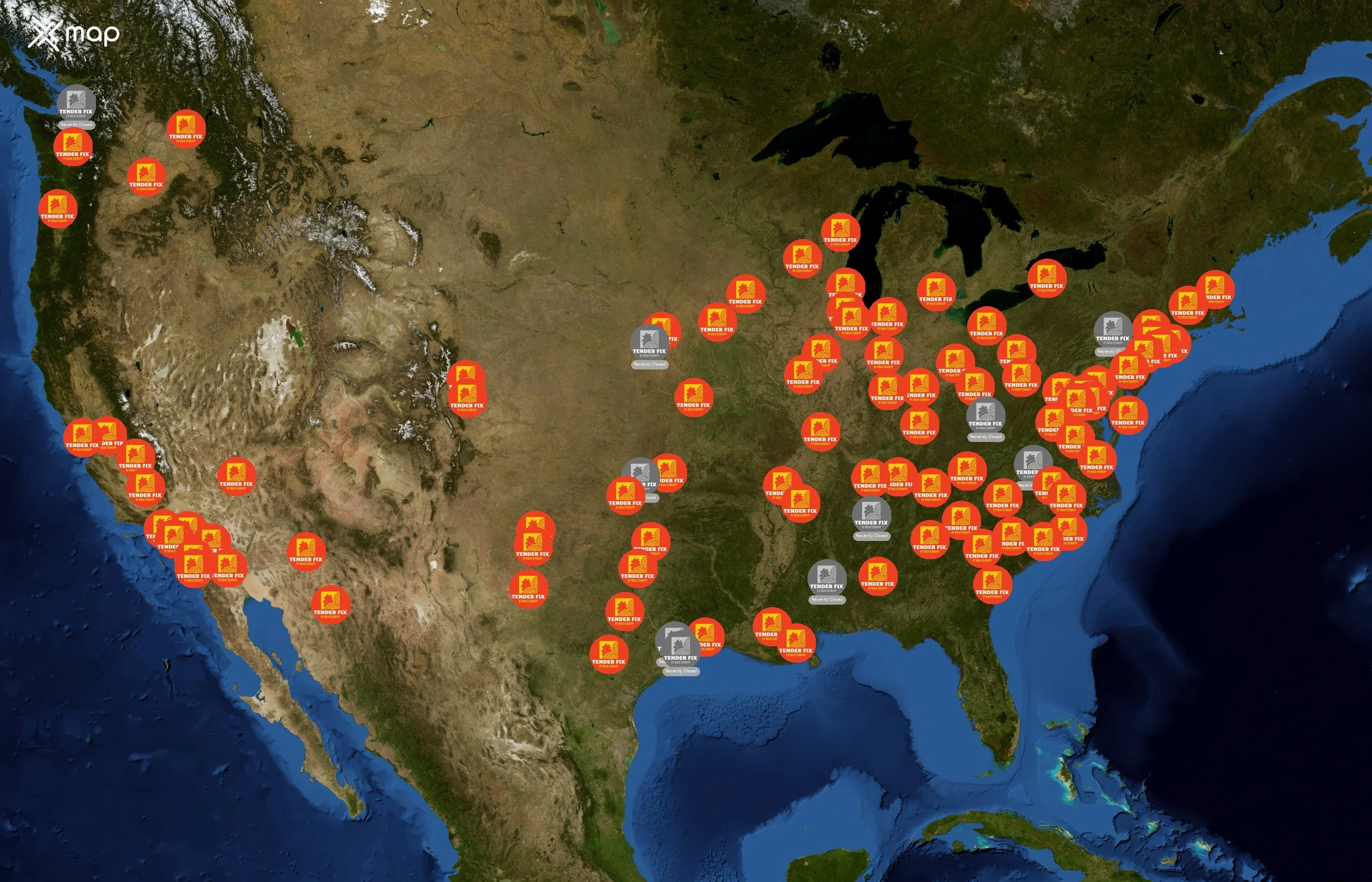 TenderFix state distribution