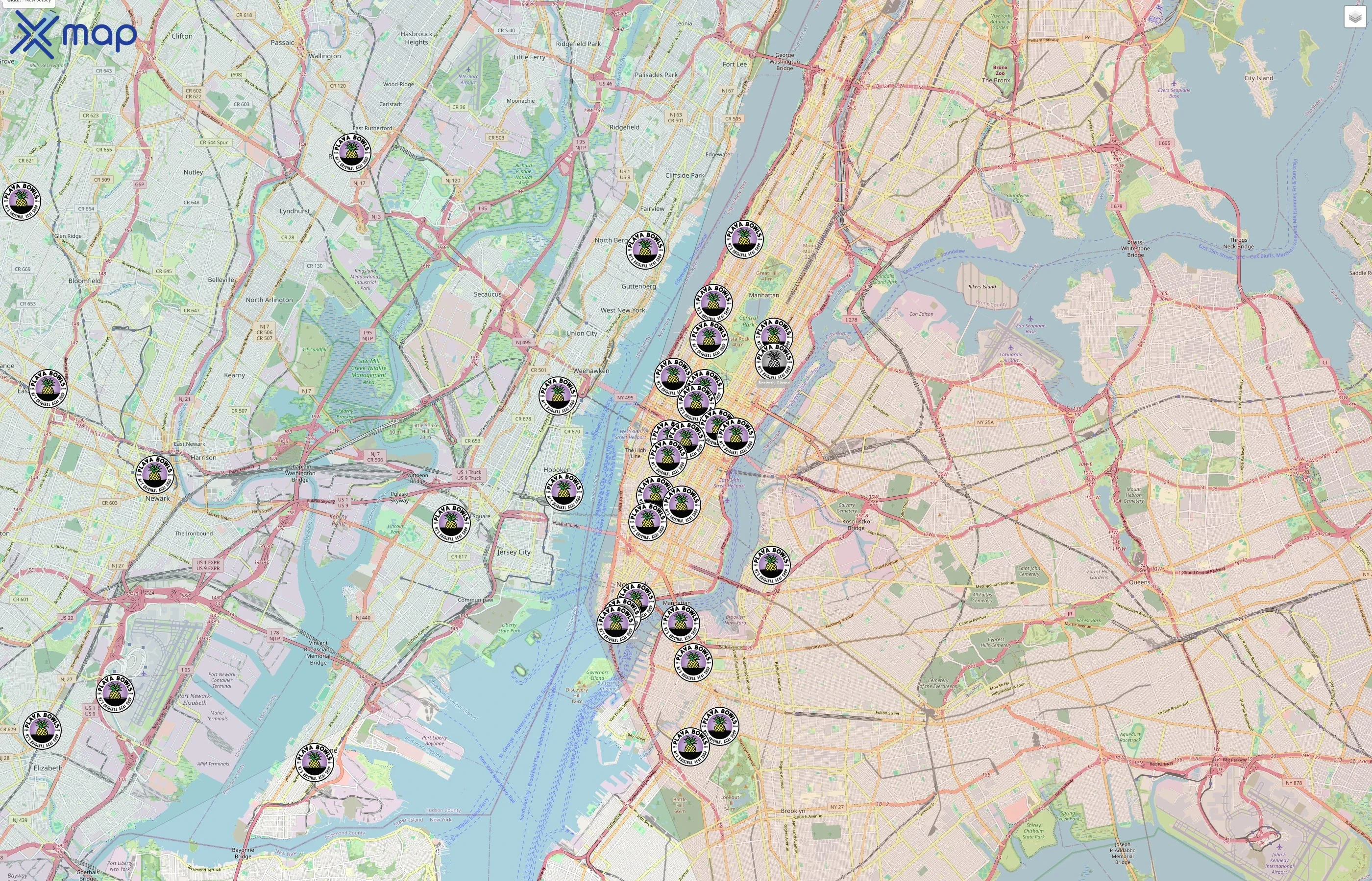 Playa Bowls traffic data