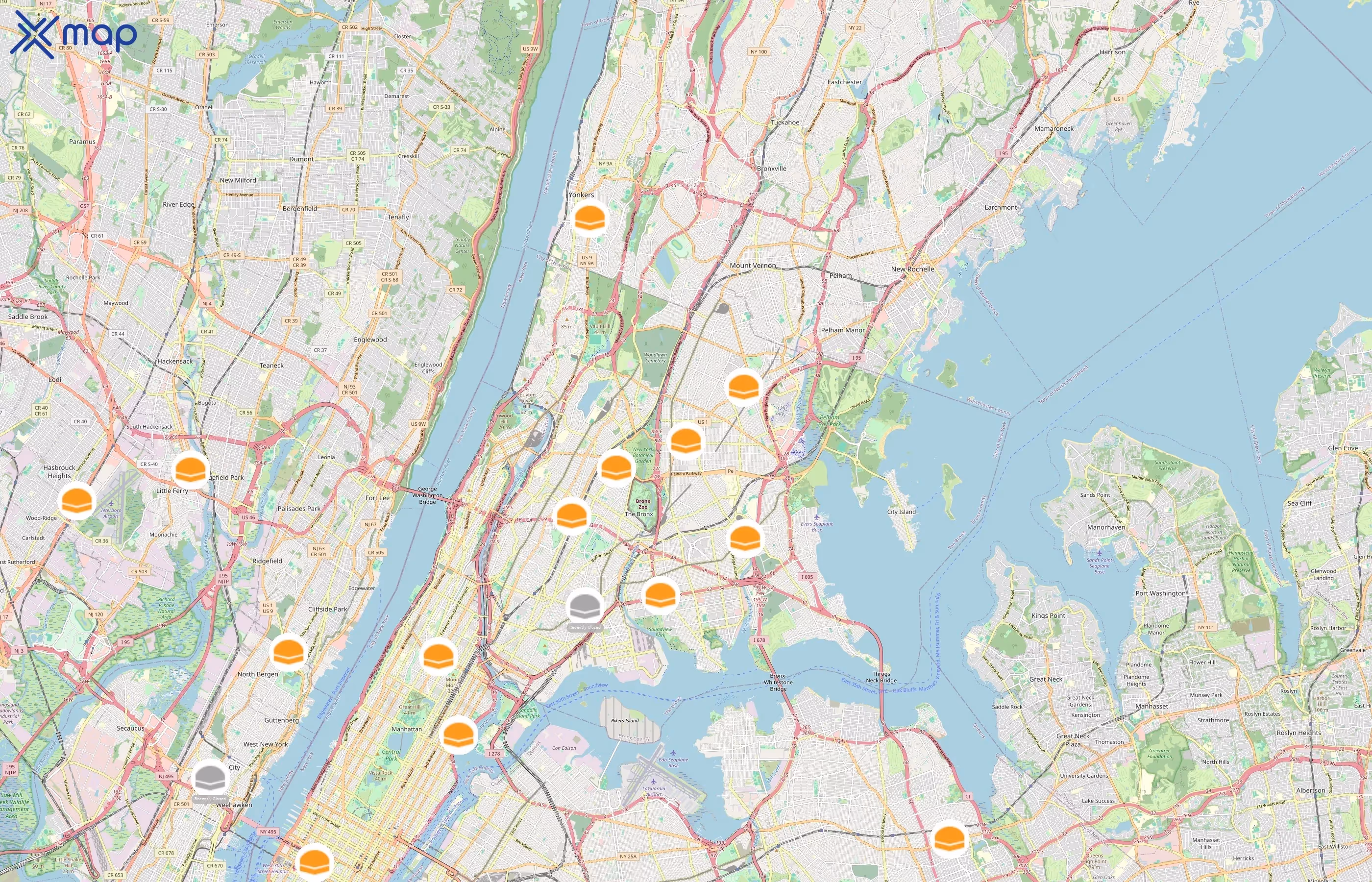 White Castle area coverage