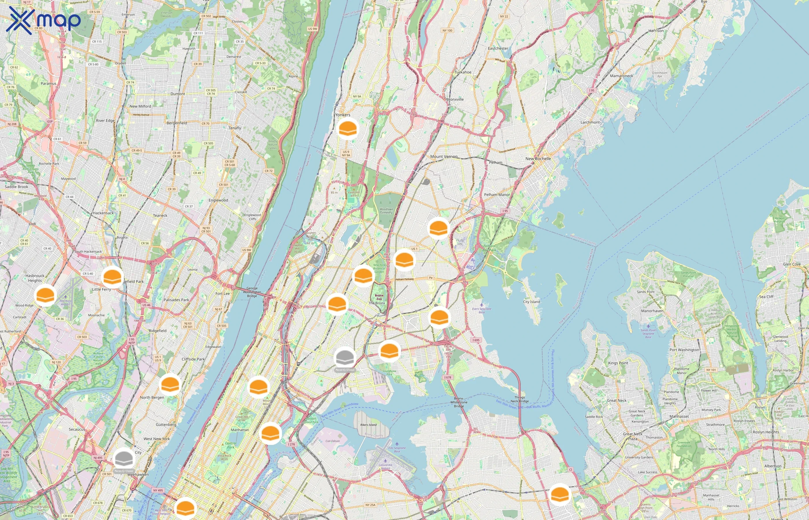 White Castle area coverage