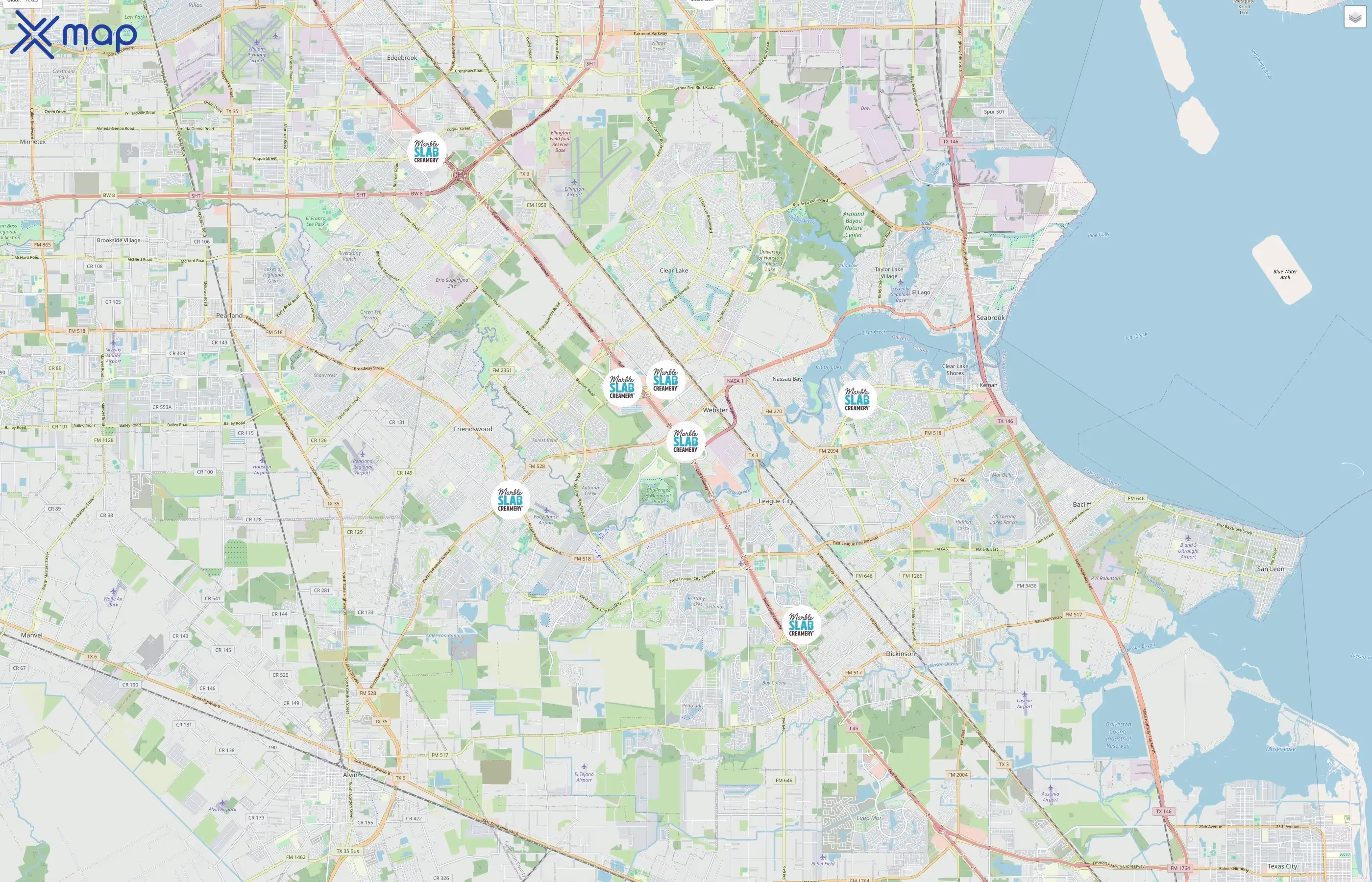 Marble Slab Creamery traffic data