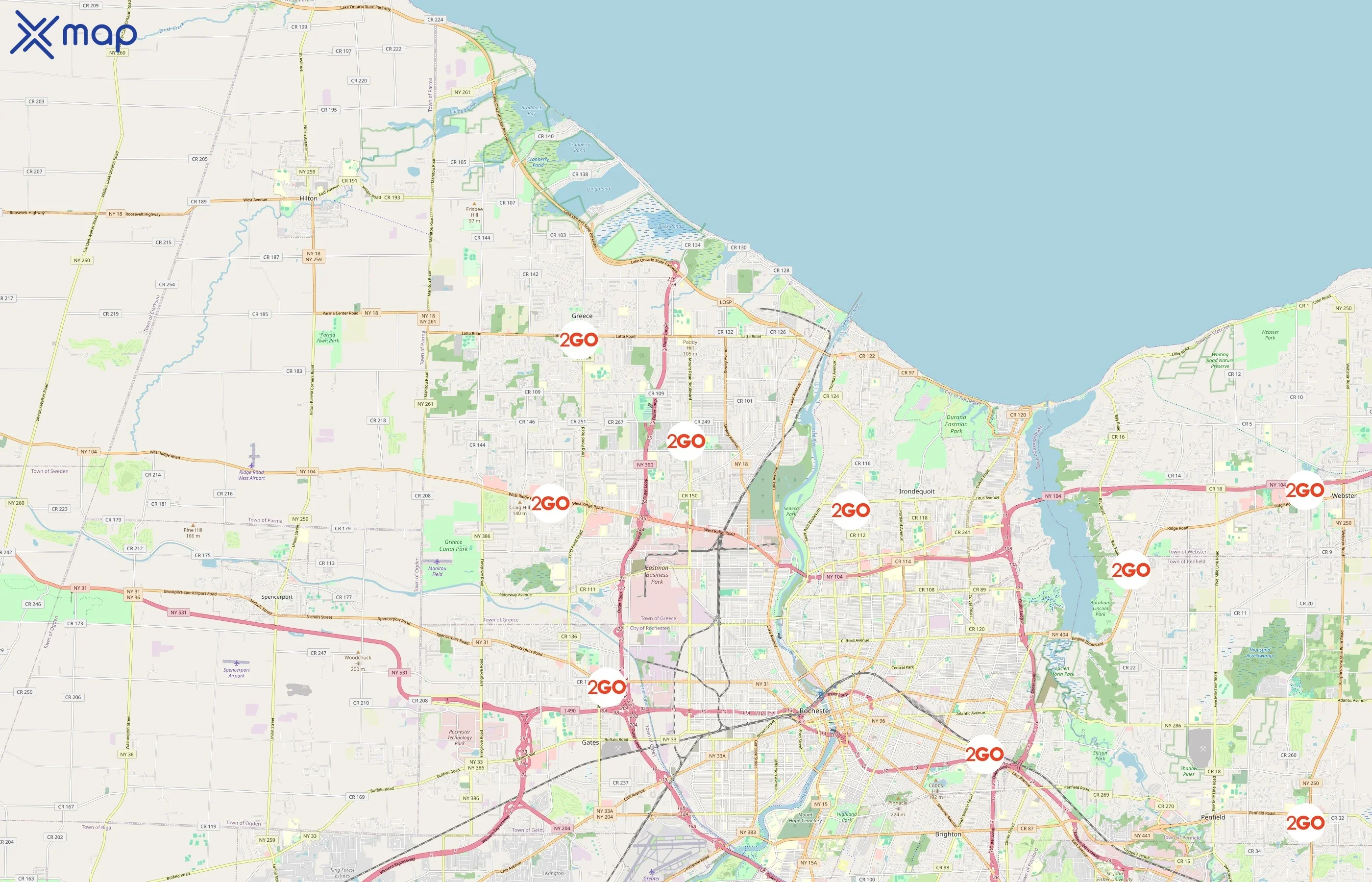 Wegmans area coverage