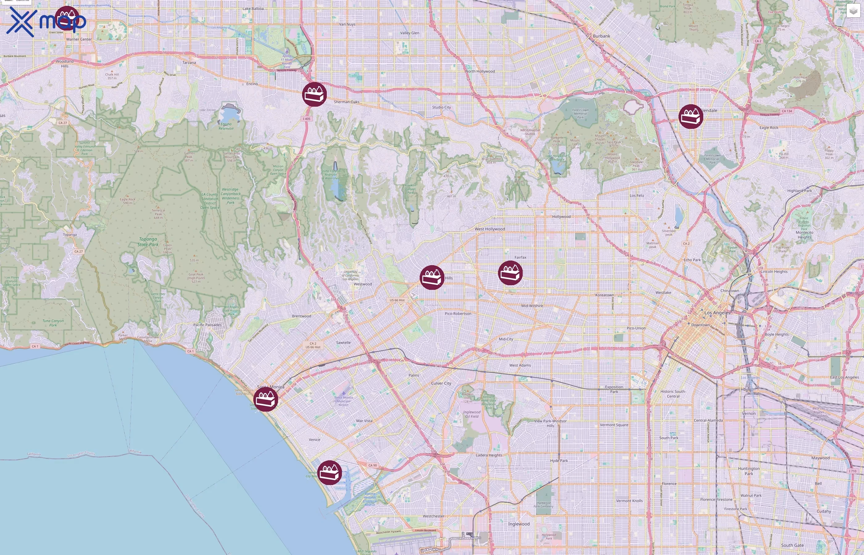 The Cheesecake Factory traffic data