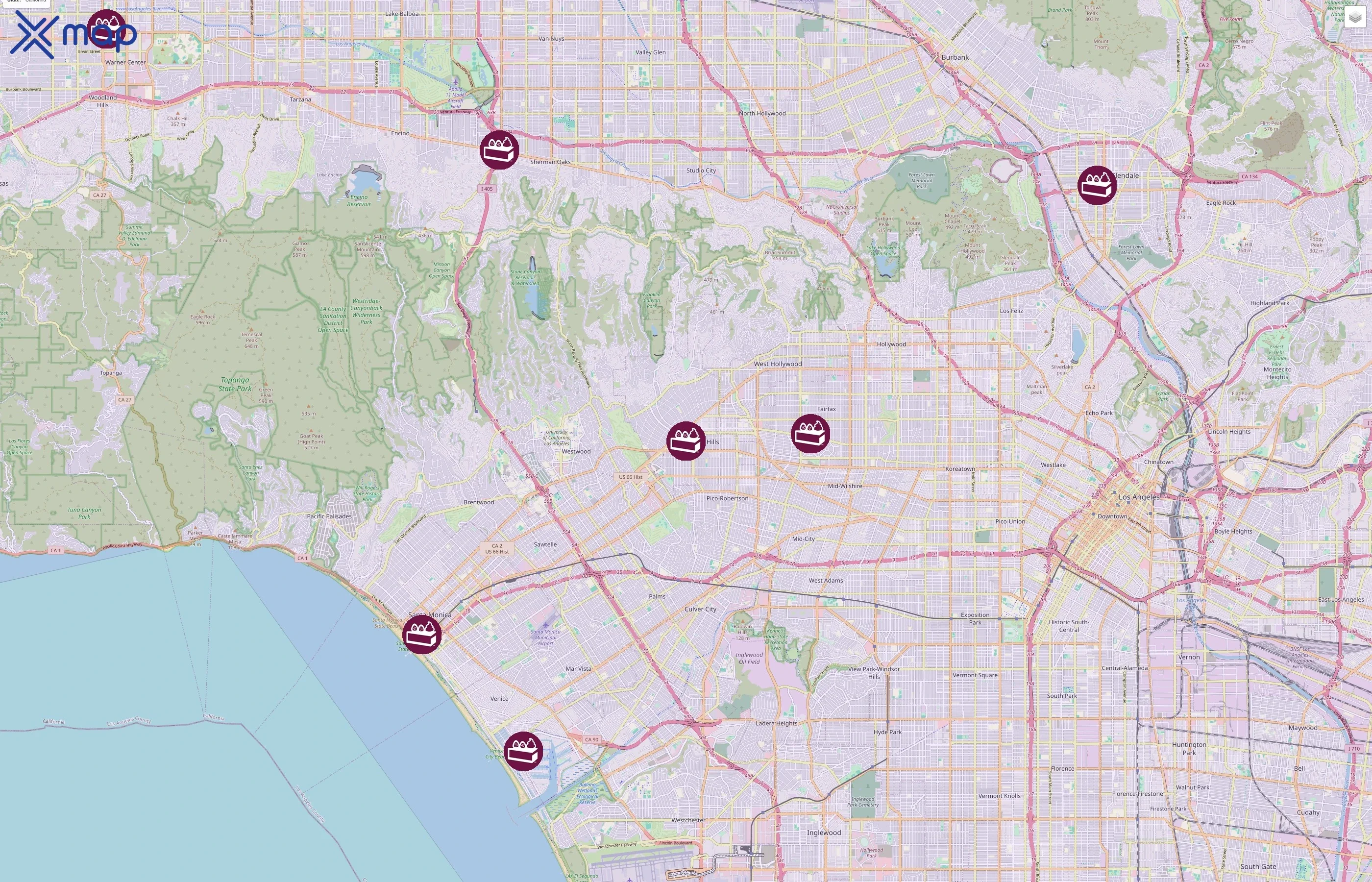 The Cheesecake Factory traffic data