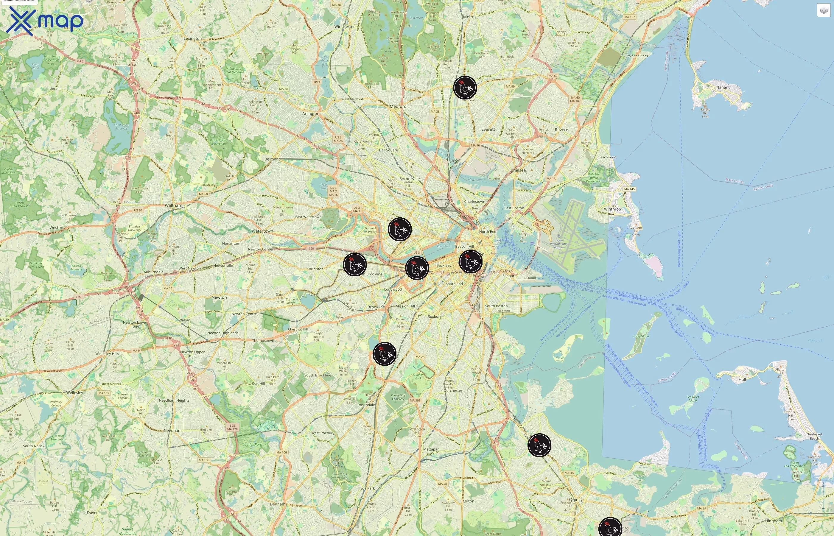 bb.q Chicken traffic data