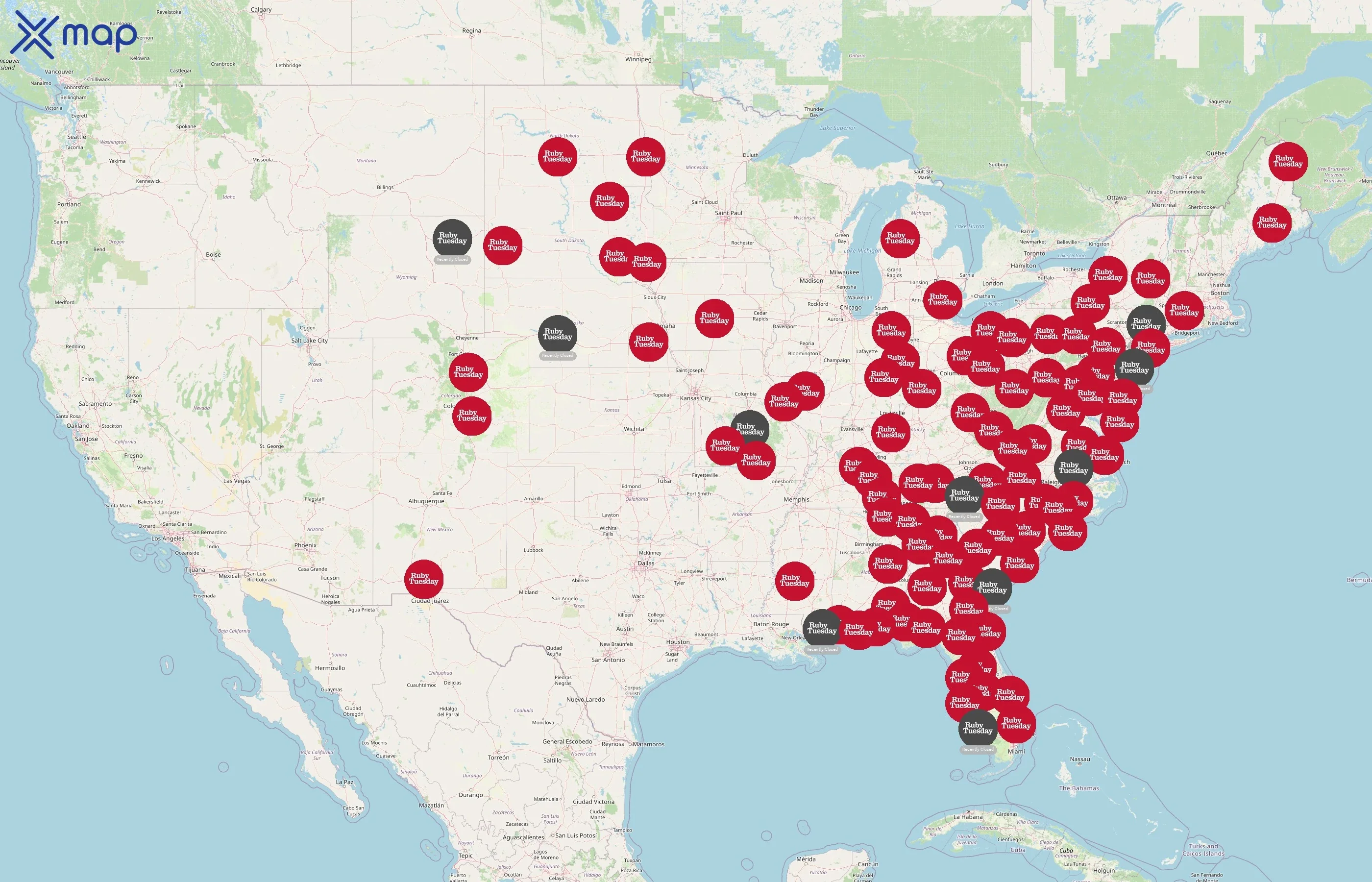 Ruby Tuesday business status