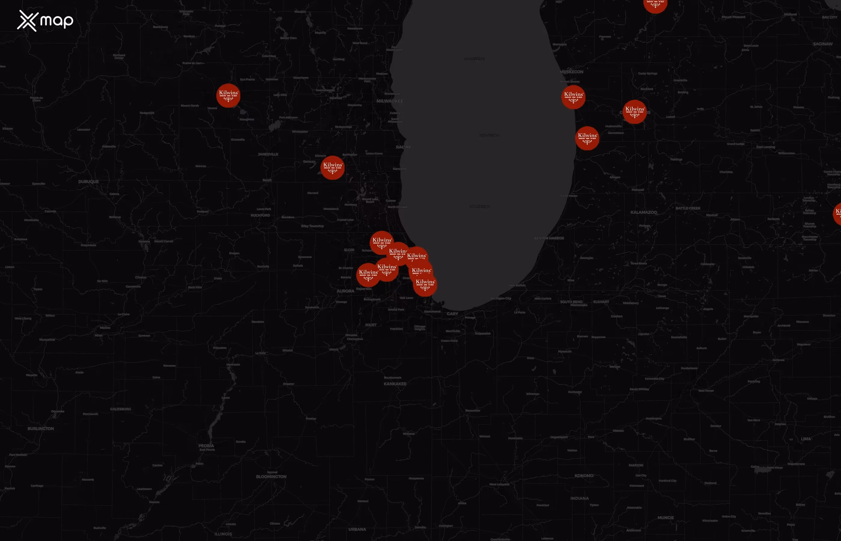 Kilwins city distribution