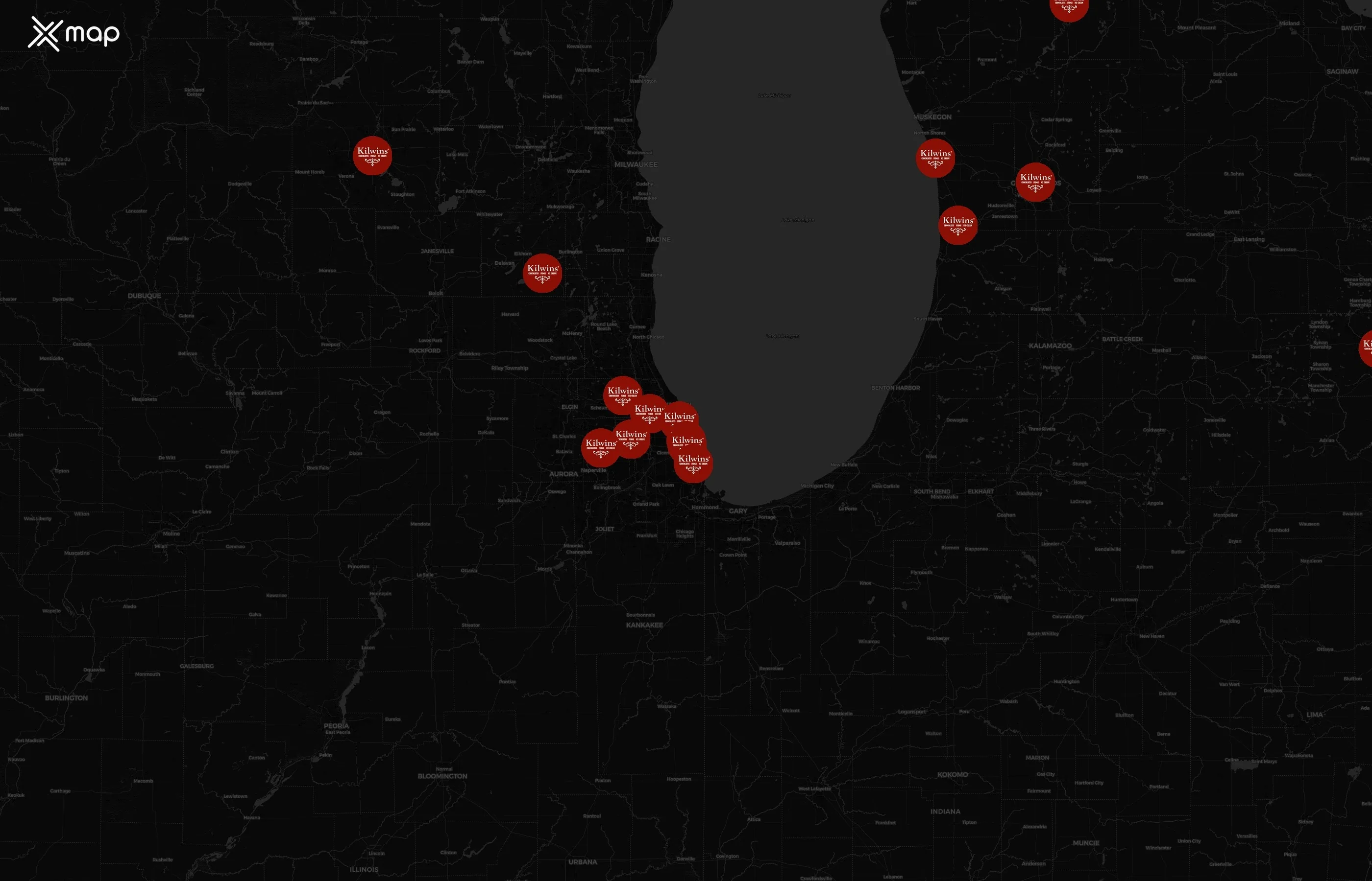 Kilwins city distribution