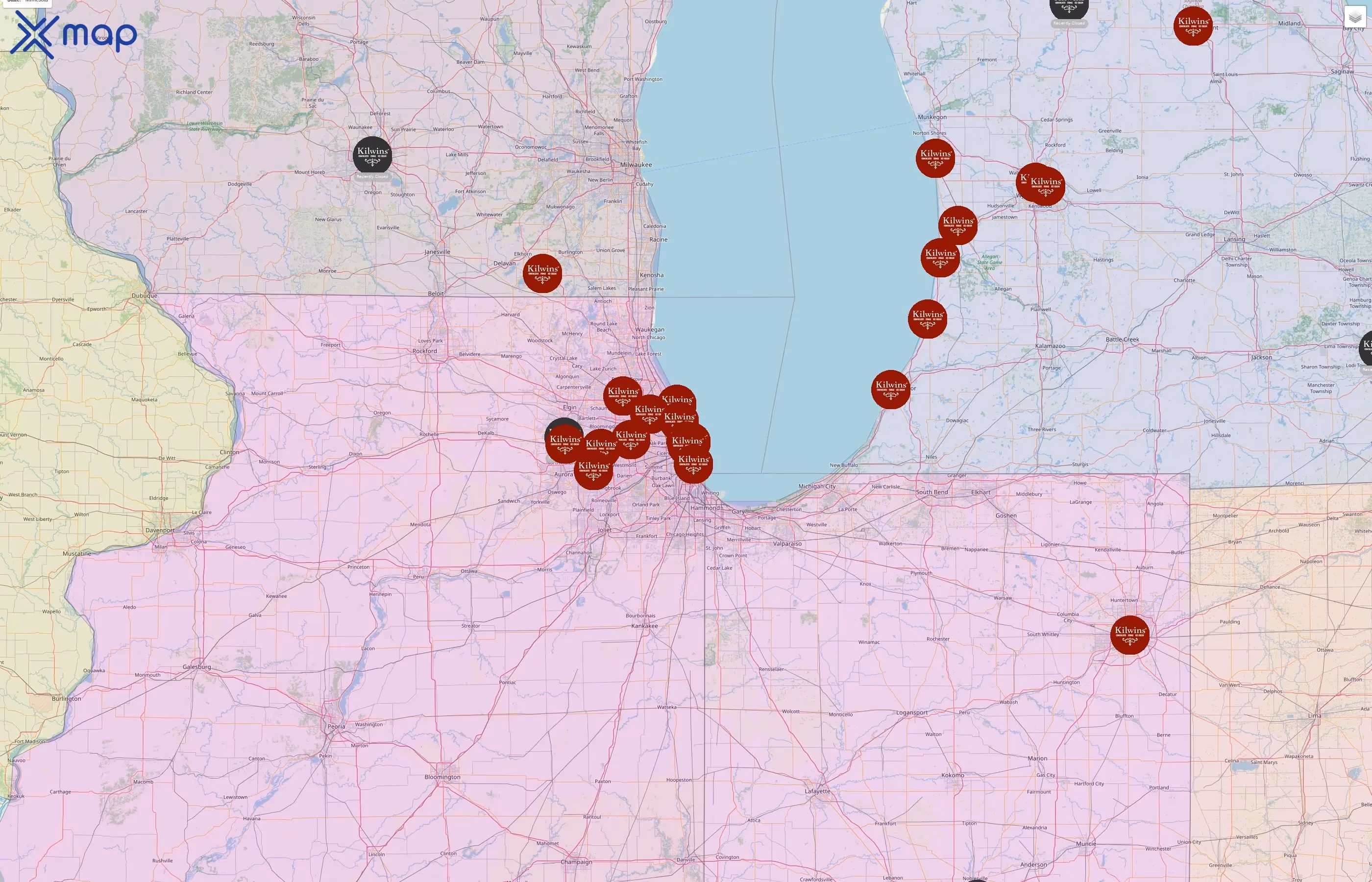 Kilwins street hotspots
