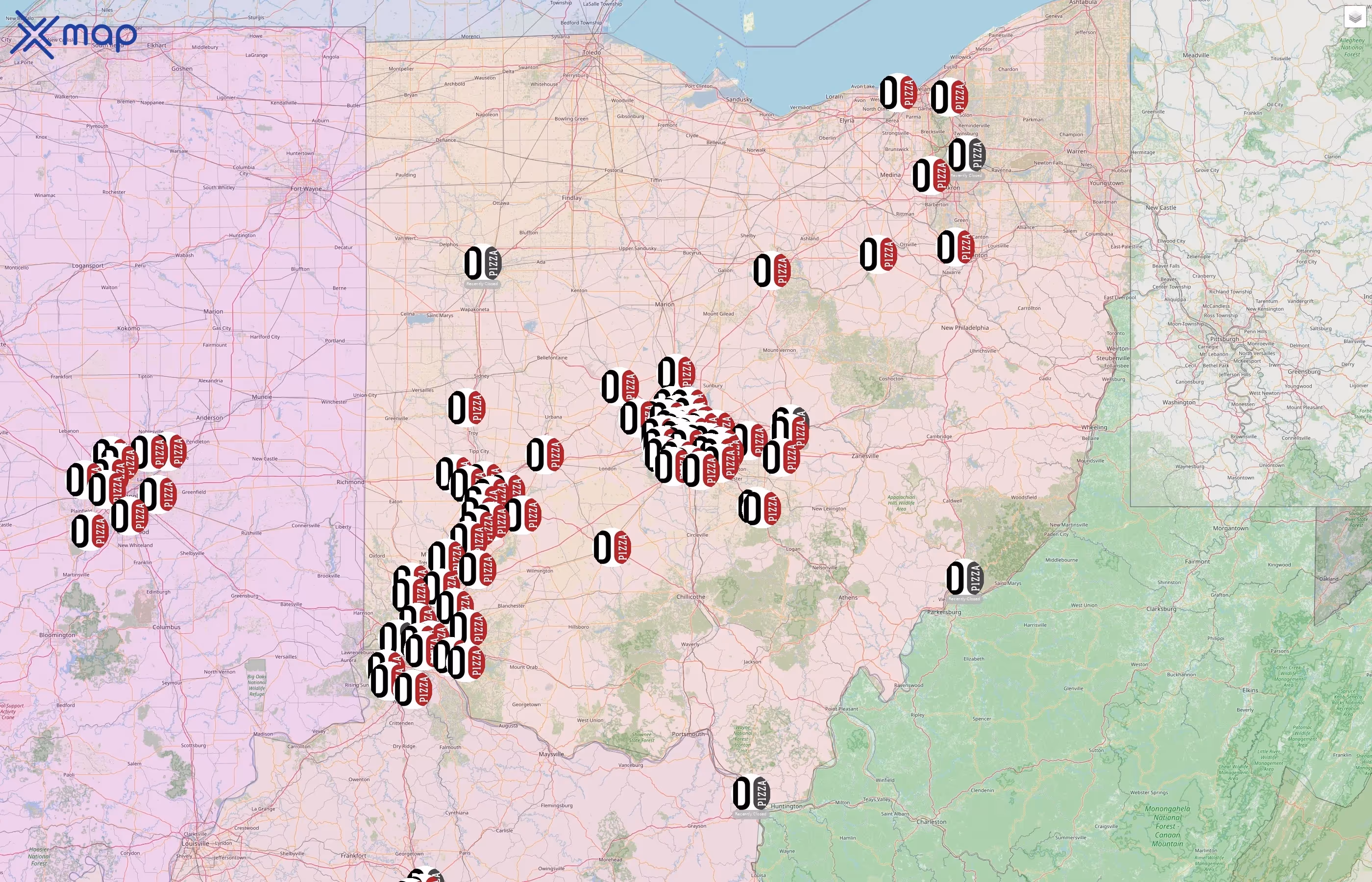 Donatos street hotspots