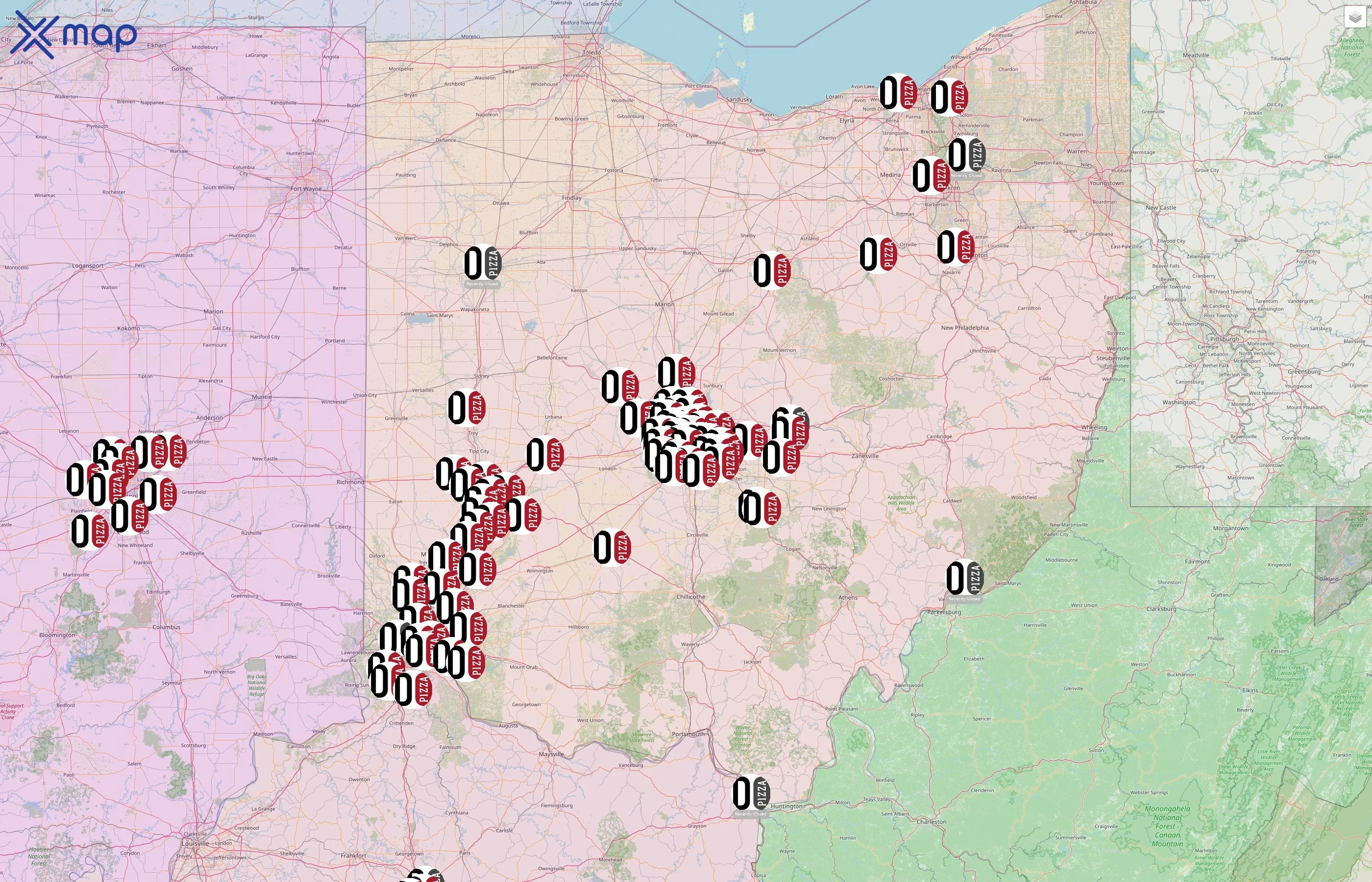 Donatos street hotspots