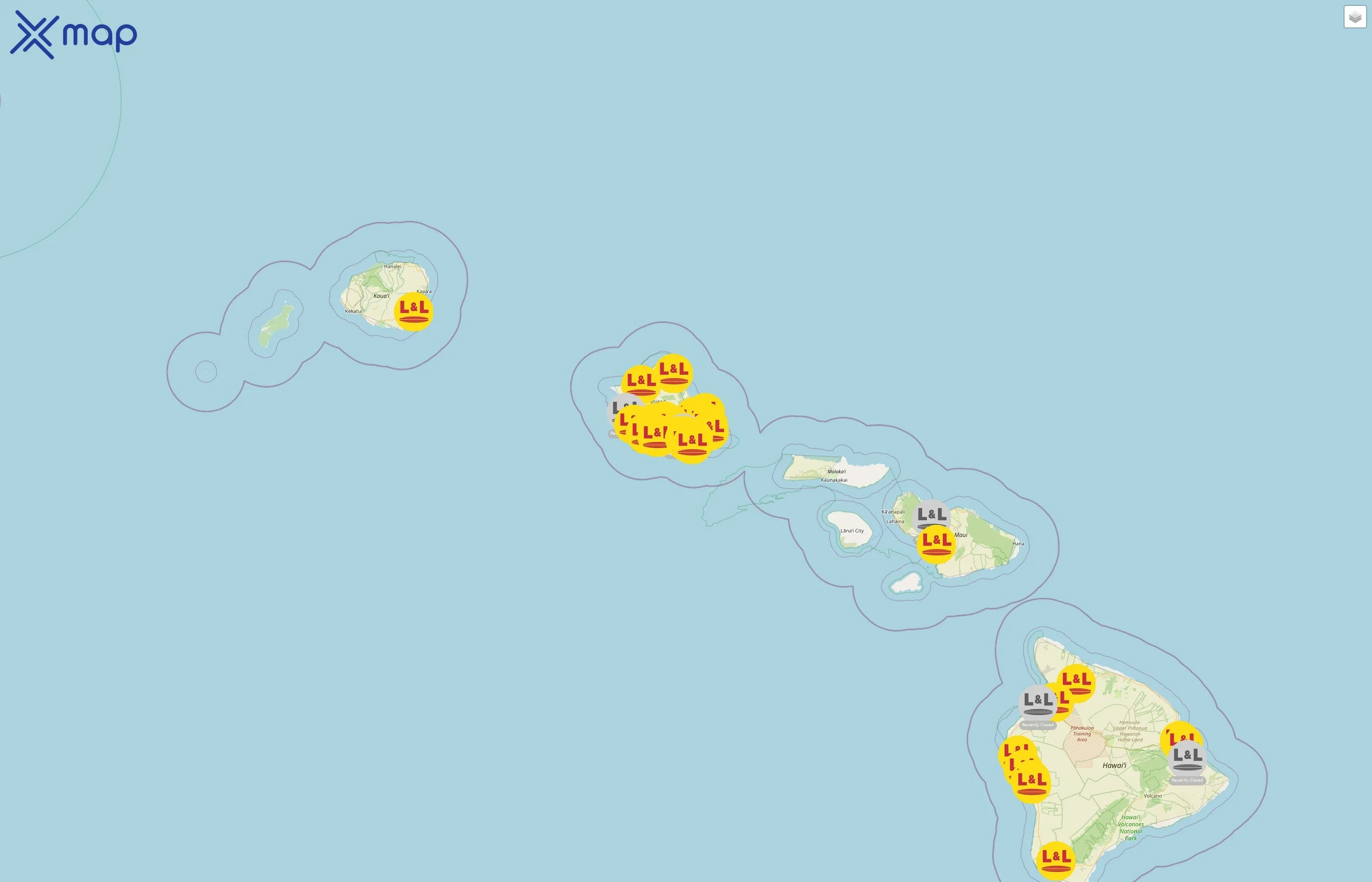 L&L Hawaiian Barbecue street hotspots