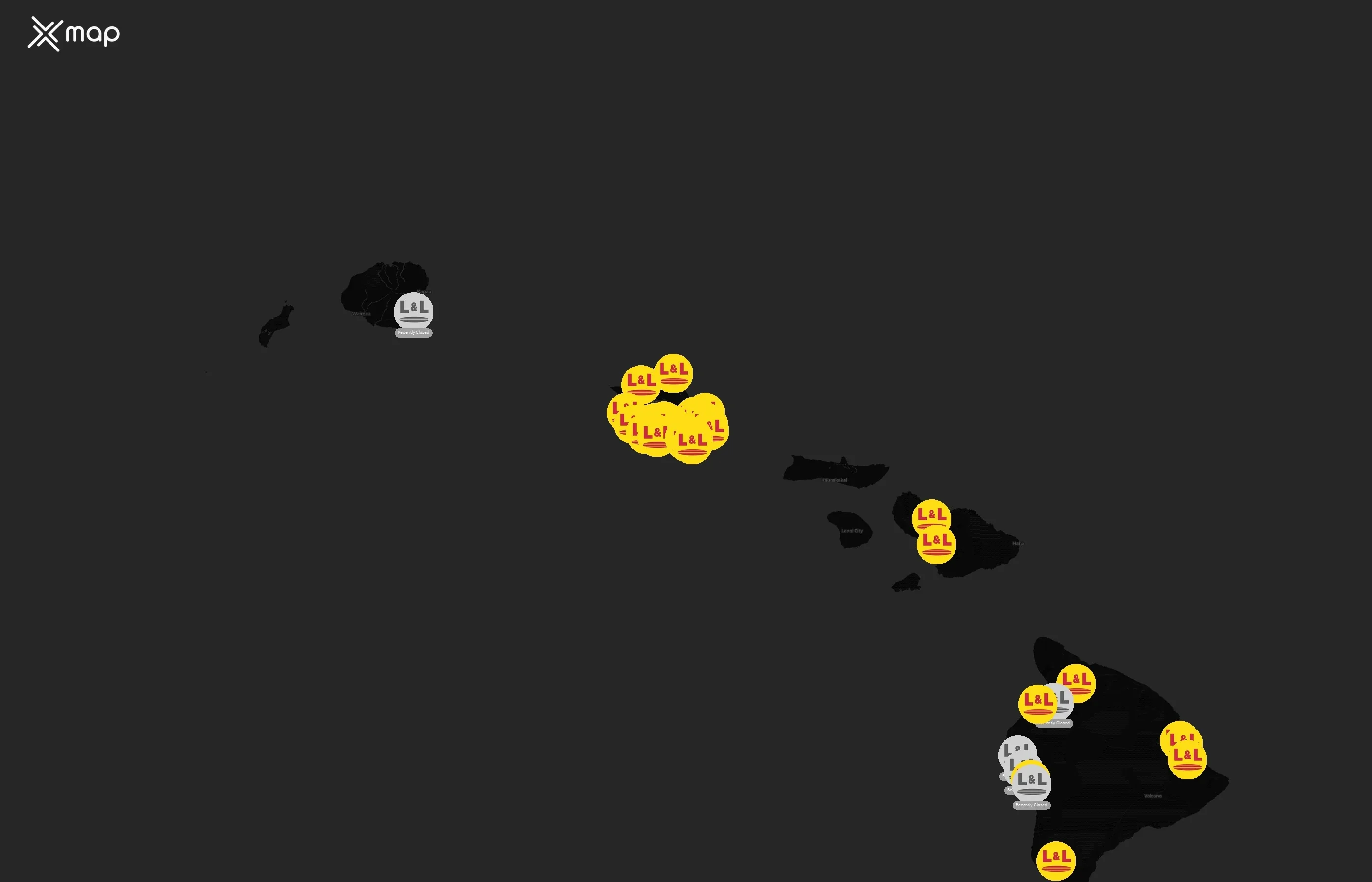 L&L Hawaiian Barbecue city distribution