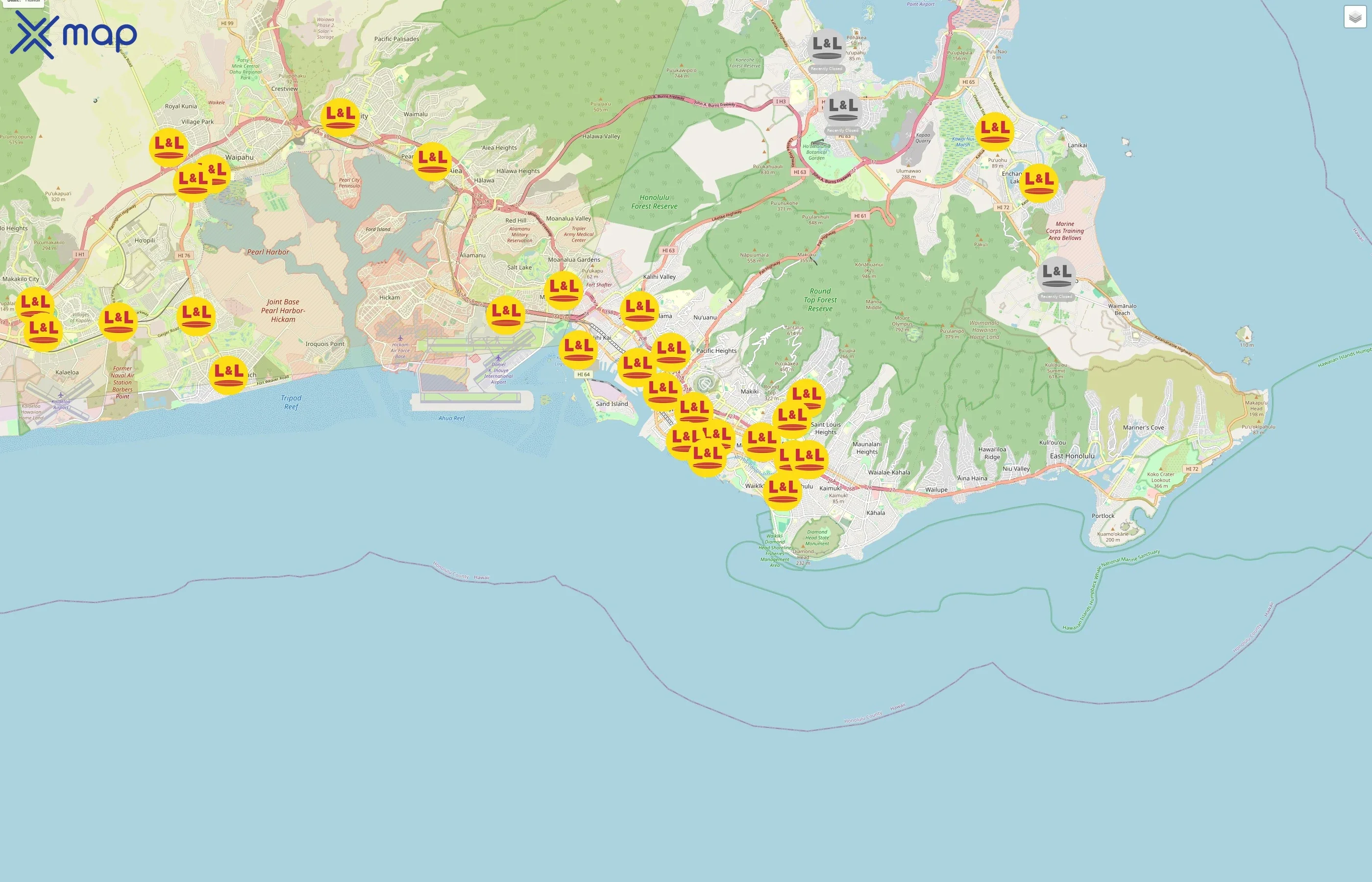 L&L Hawaiian Barbecue traffic data