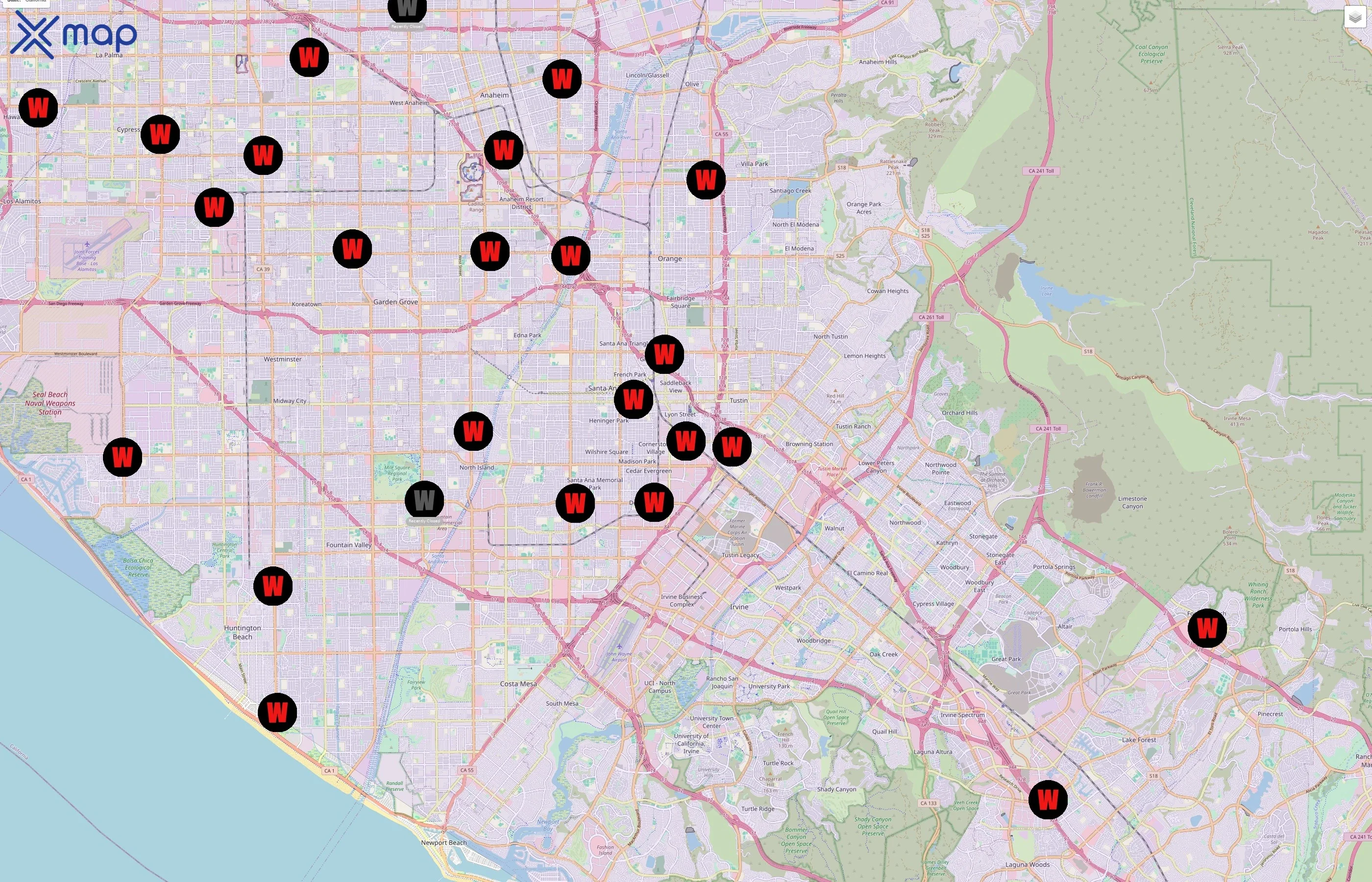 WaBa Grill traffic data