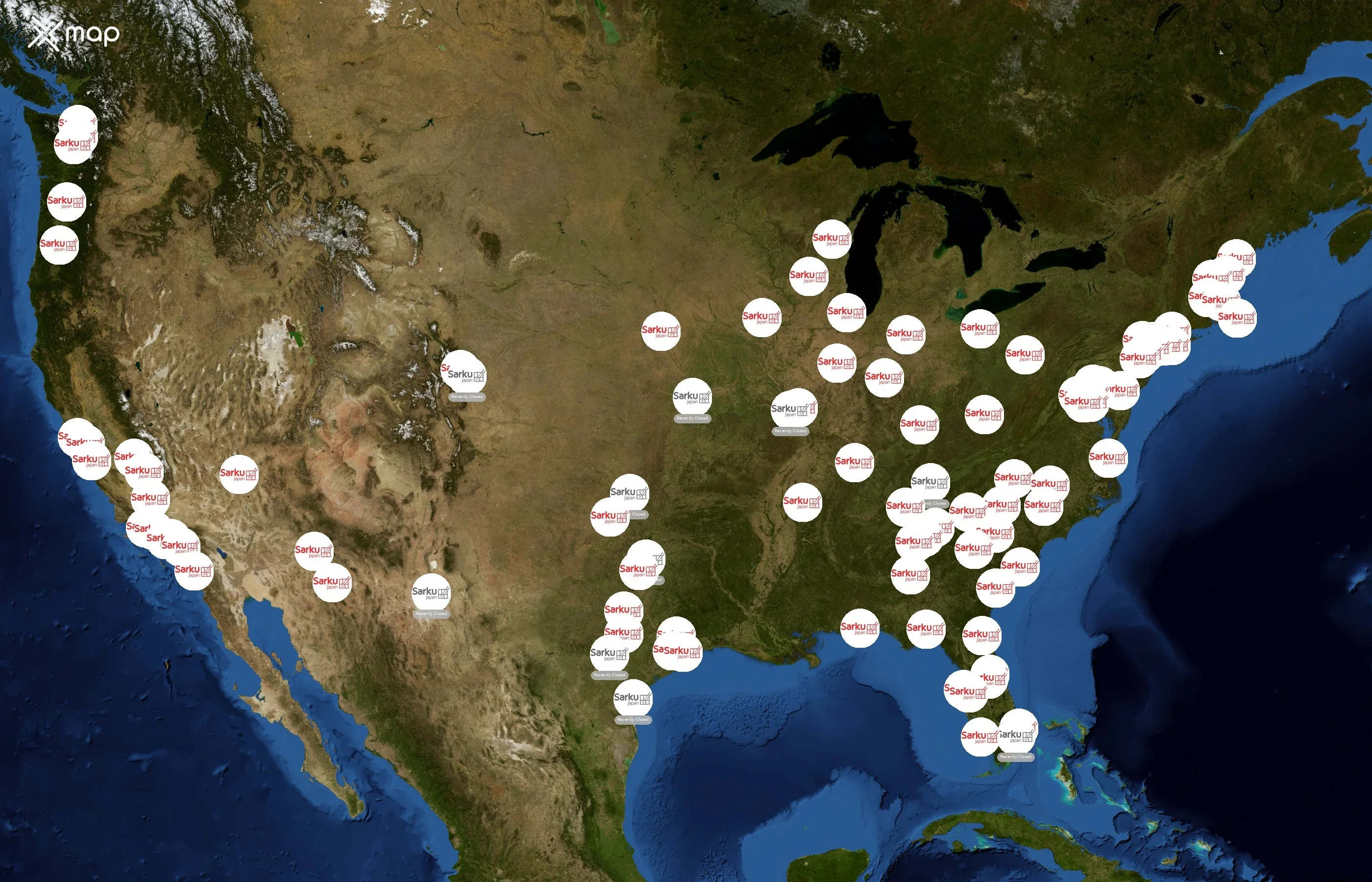 Sarku Japan state distribution