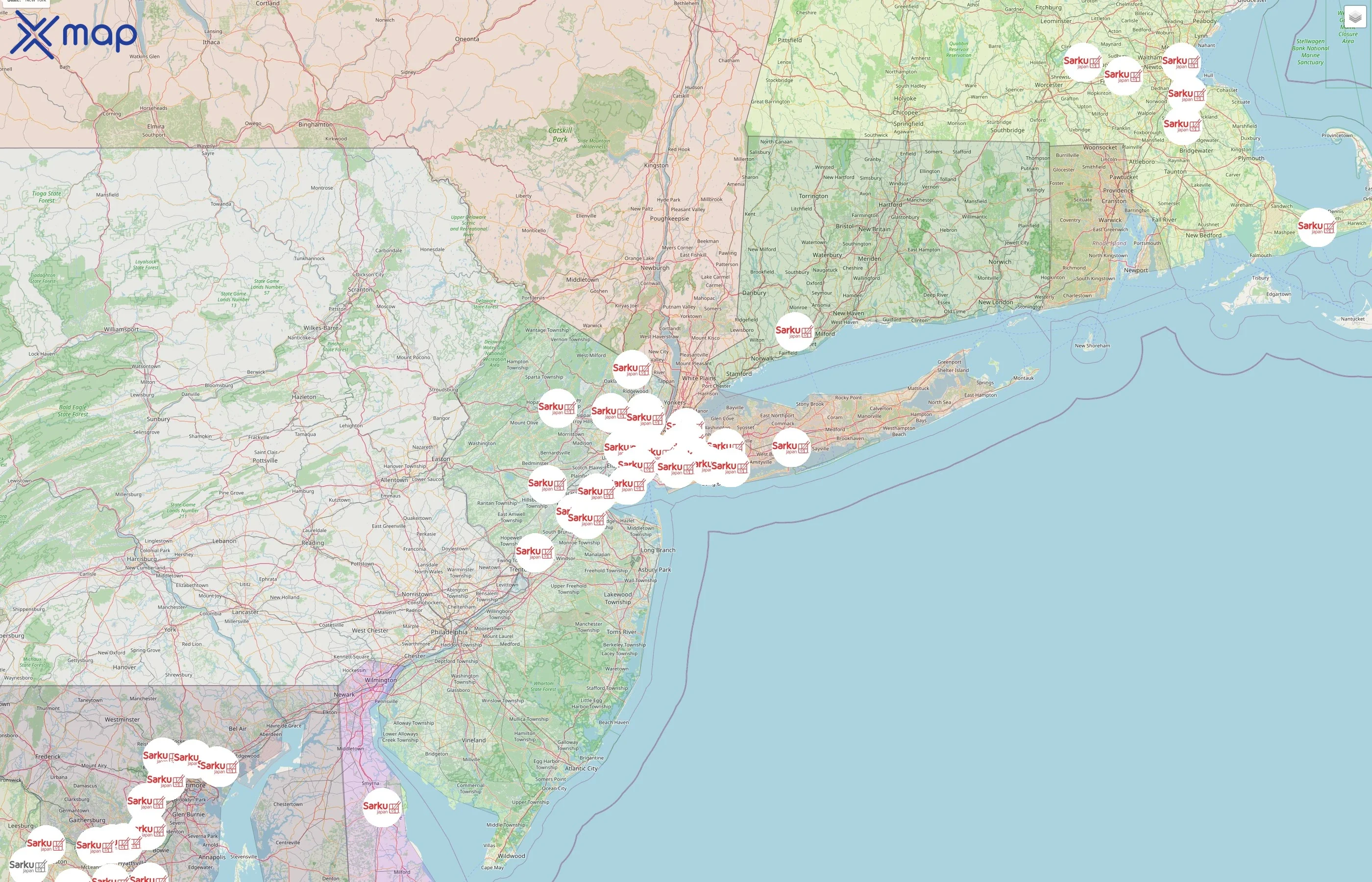 Sarku Japan street hotspots