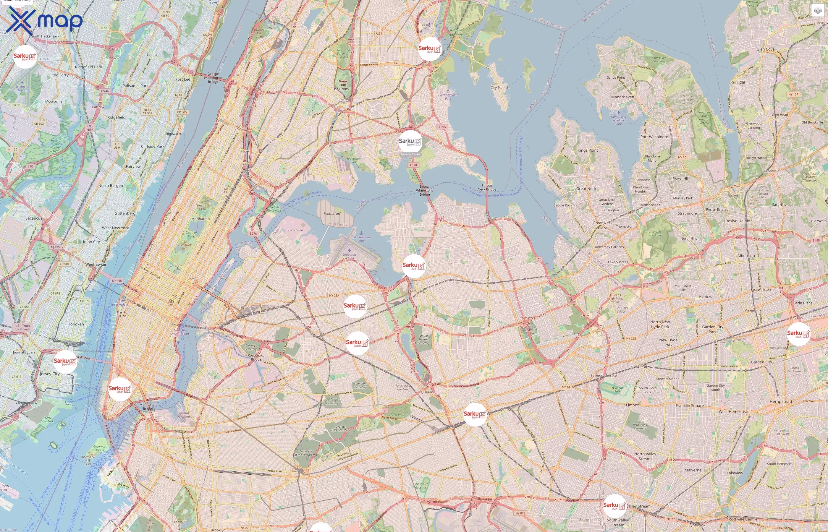 Sarku Japan traffic data