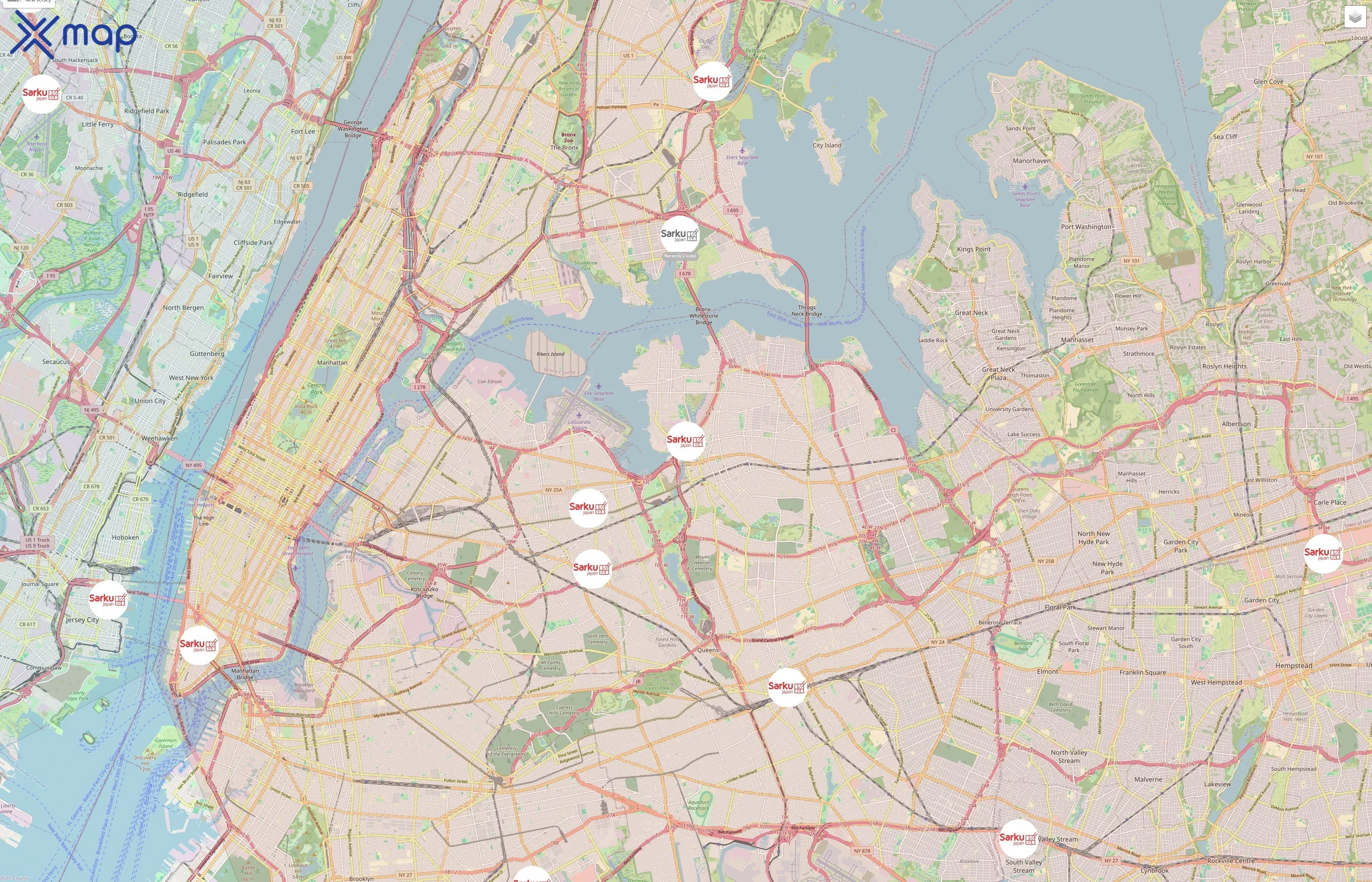 Sarku Japan traffic data