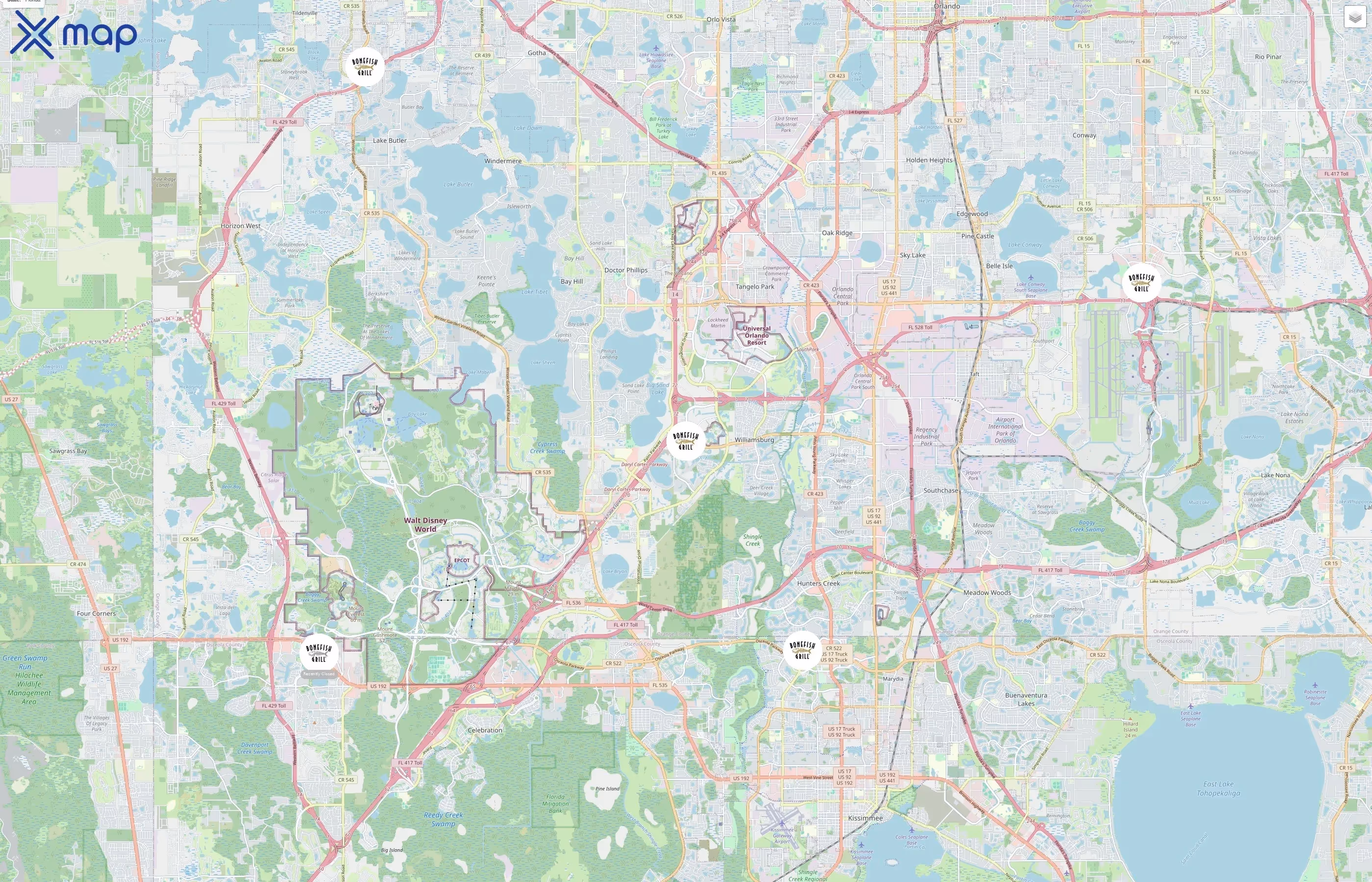 Bonefish Grill traffic data