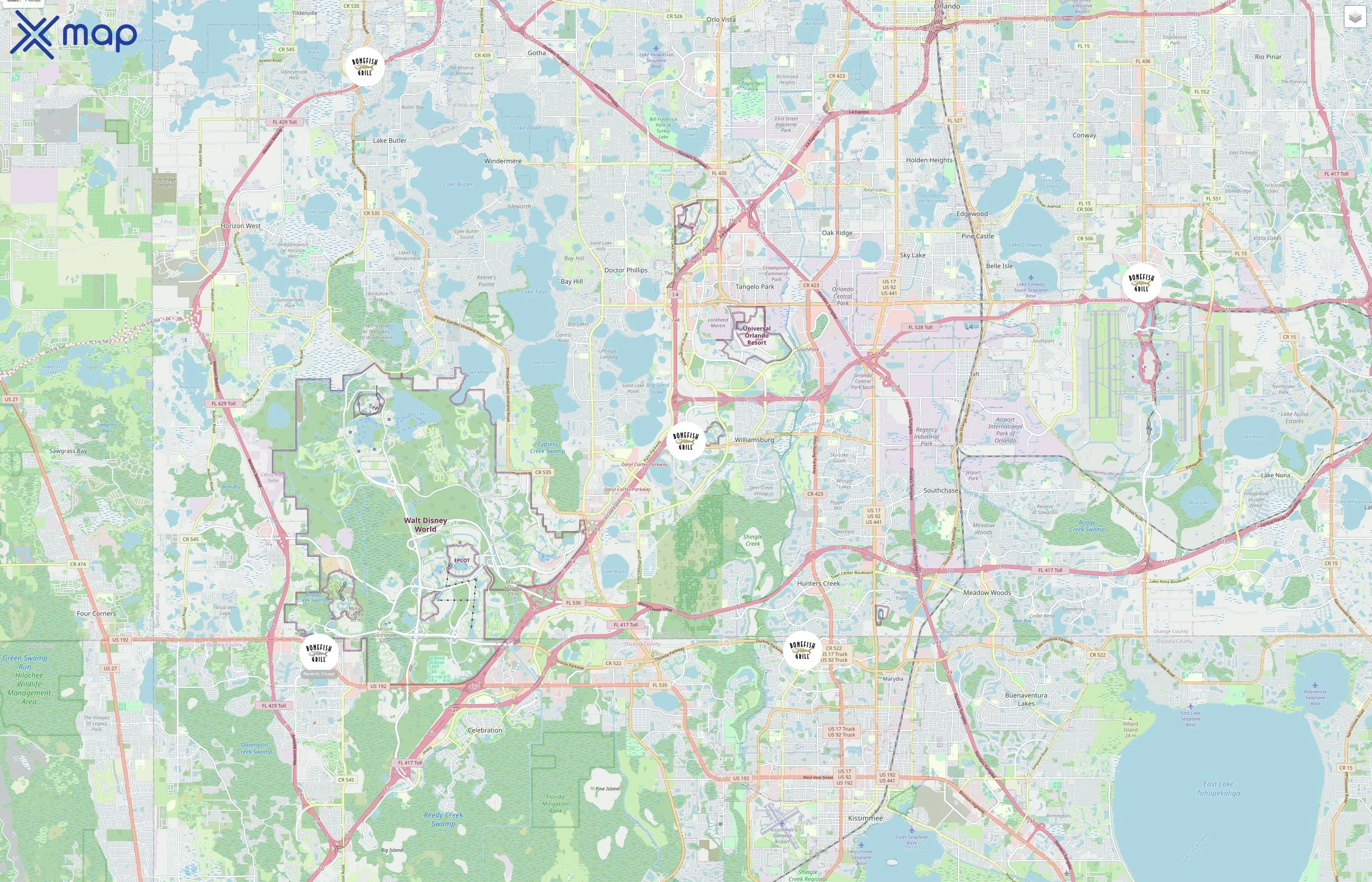 Bonefish Grill traffic data