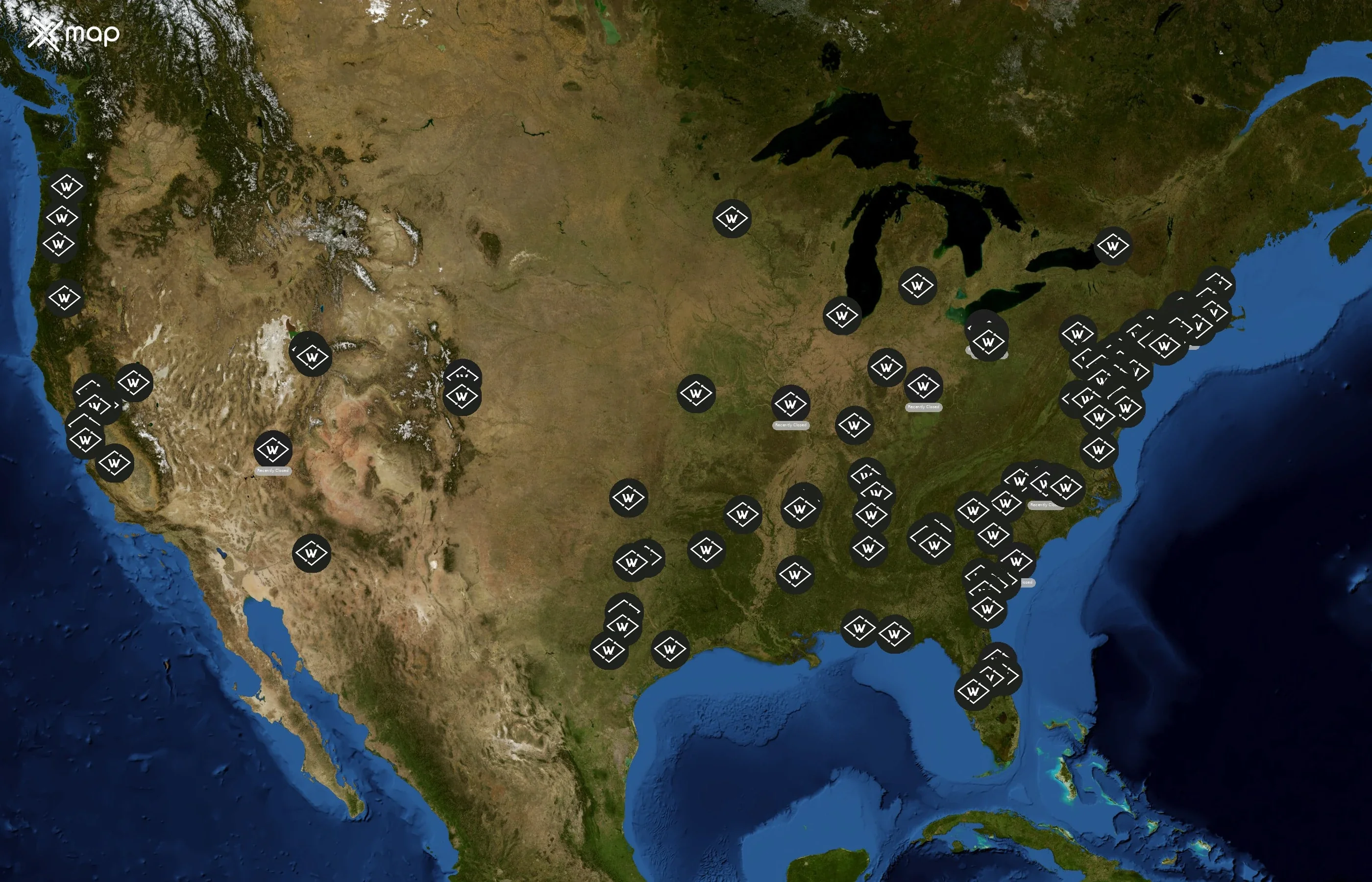 Wayback Burgers state distribution