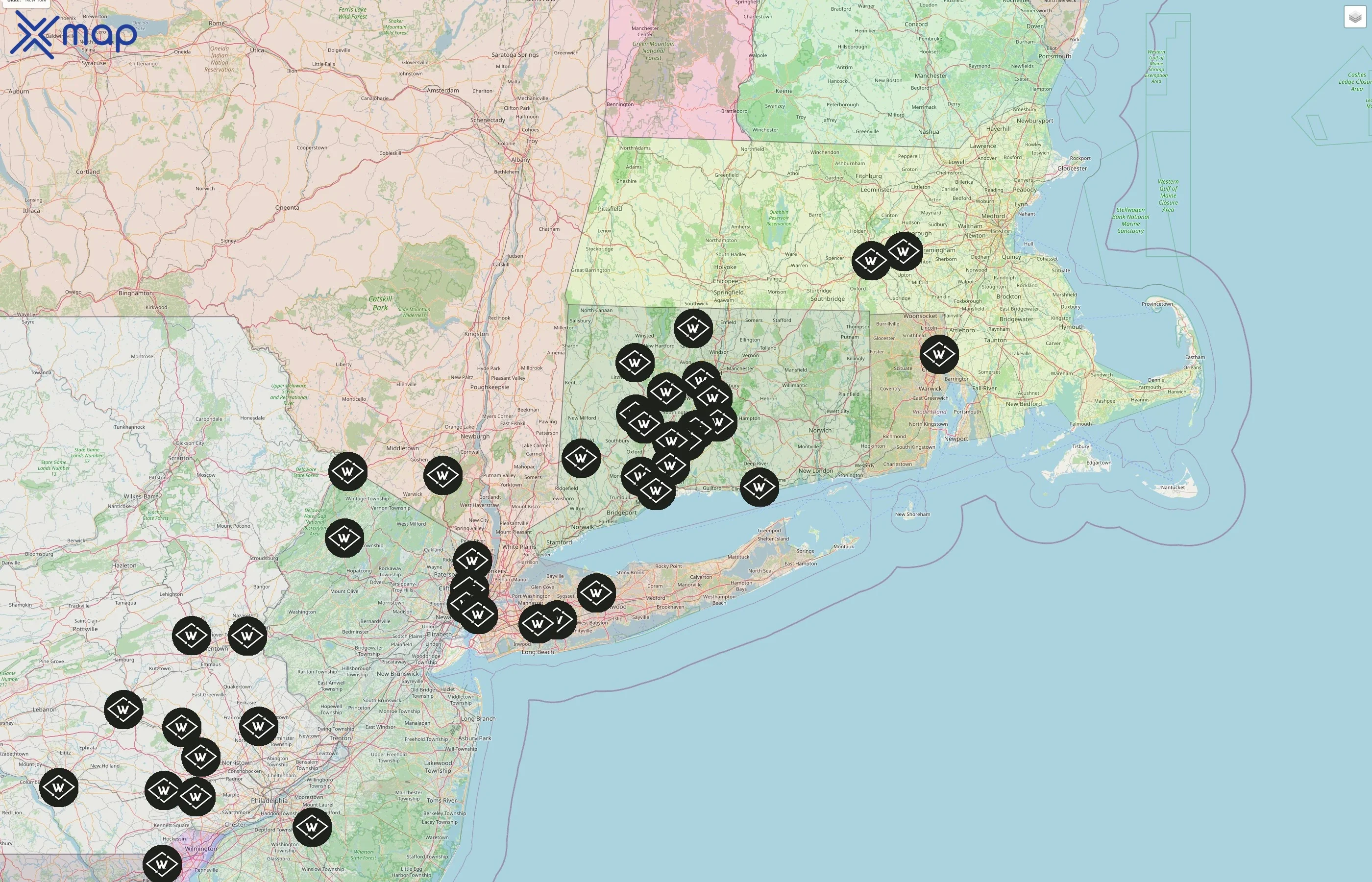 Wayback Burgers street hotspots
