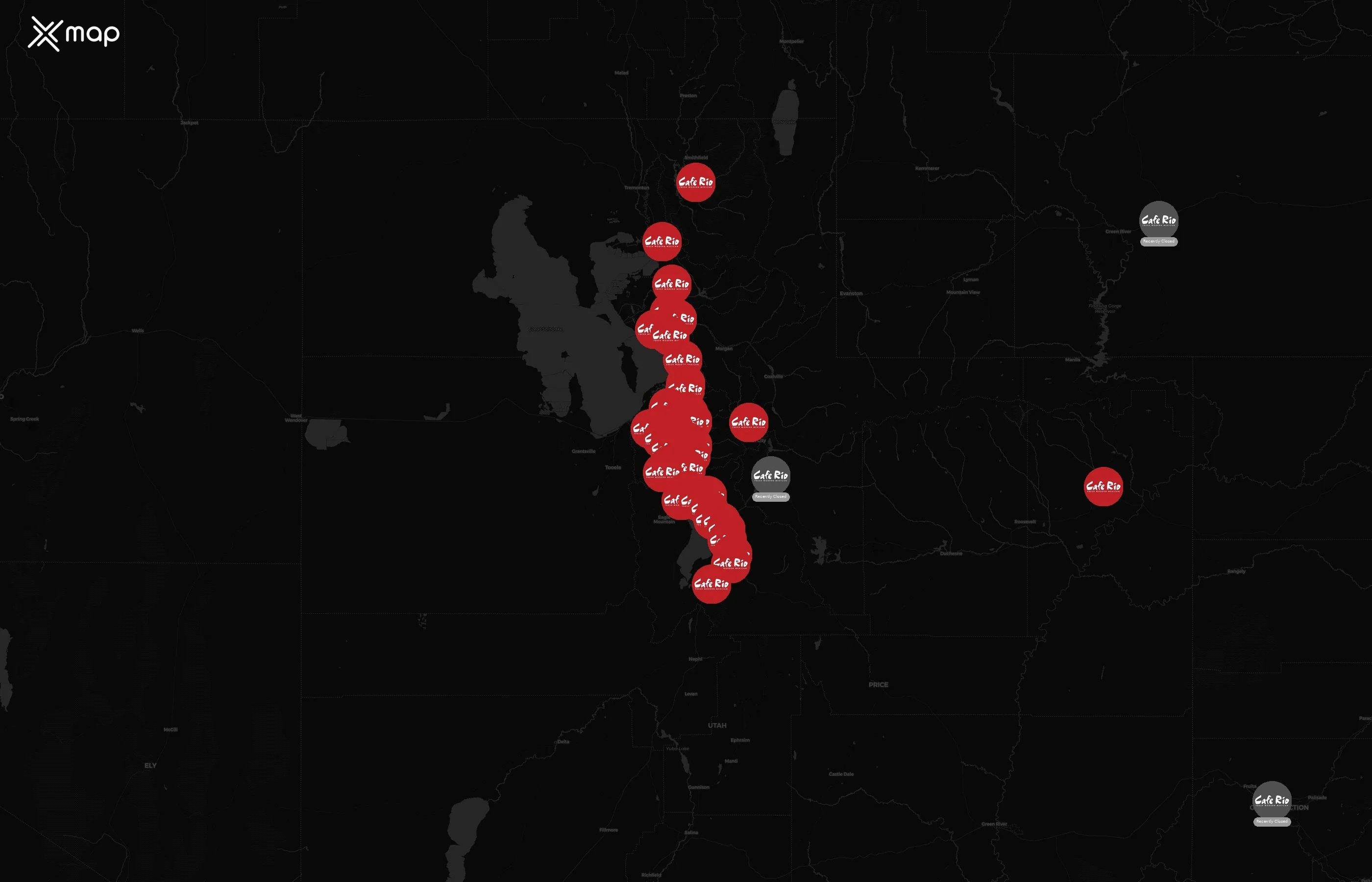 Cafe Rio city distribution