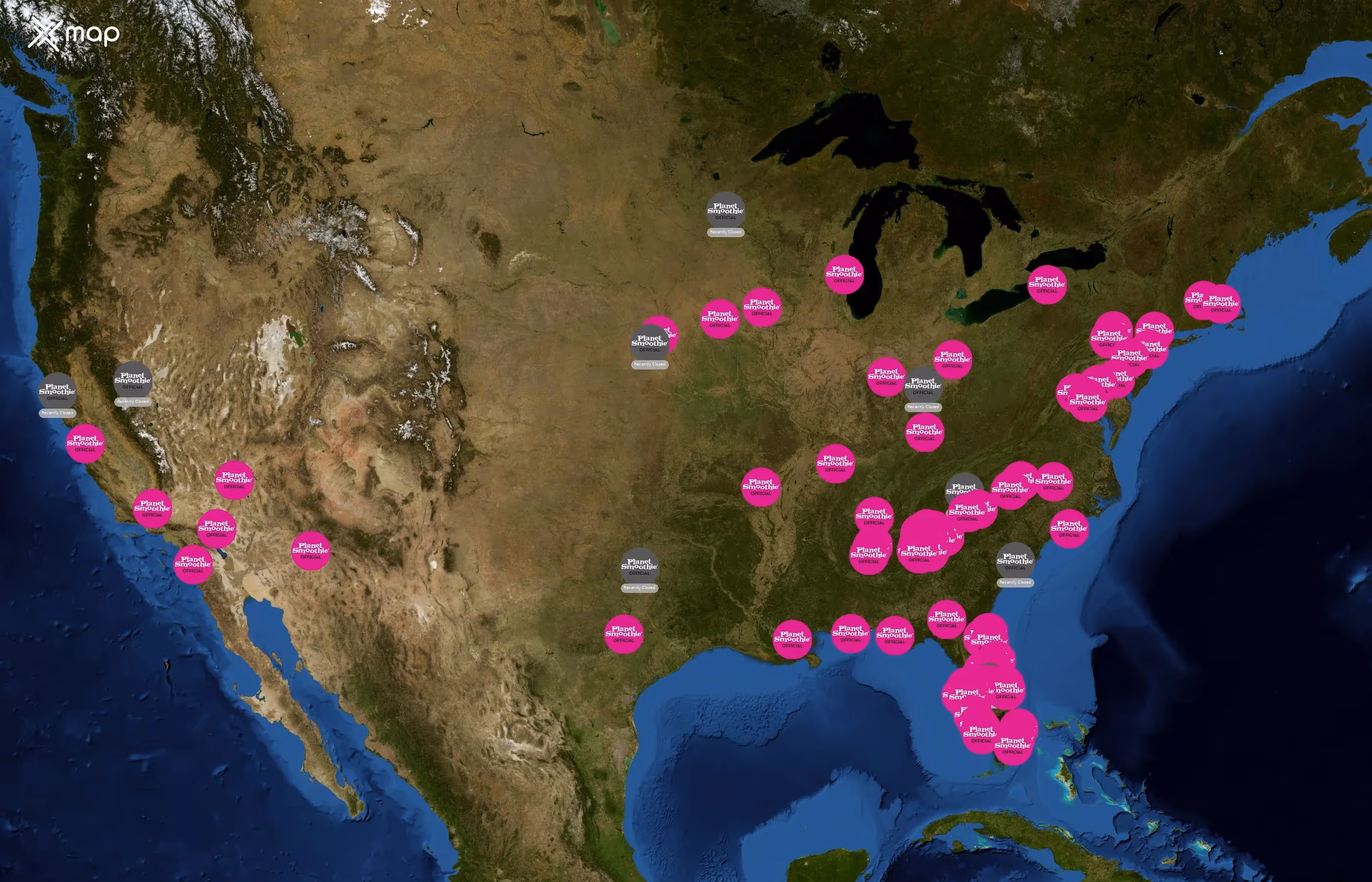 Planet Smoothie state distribution