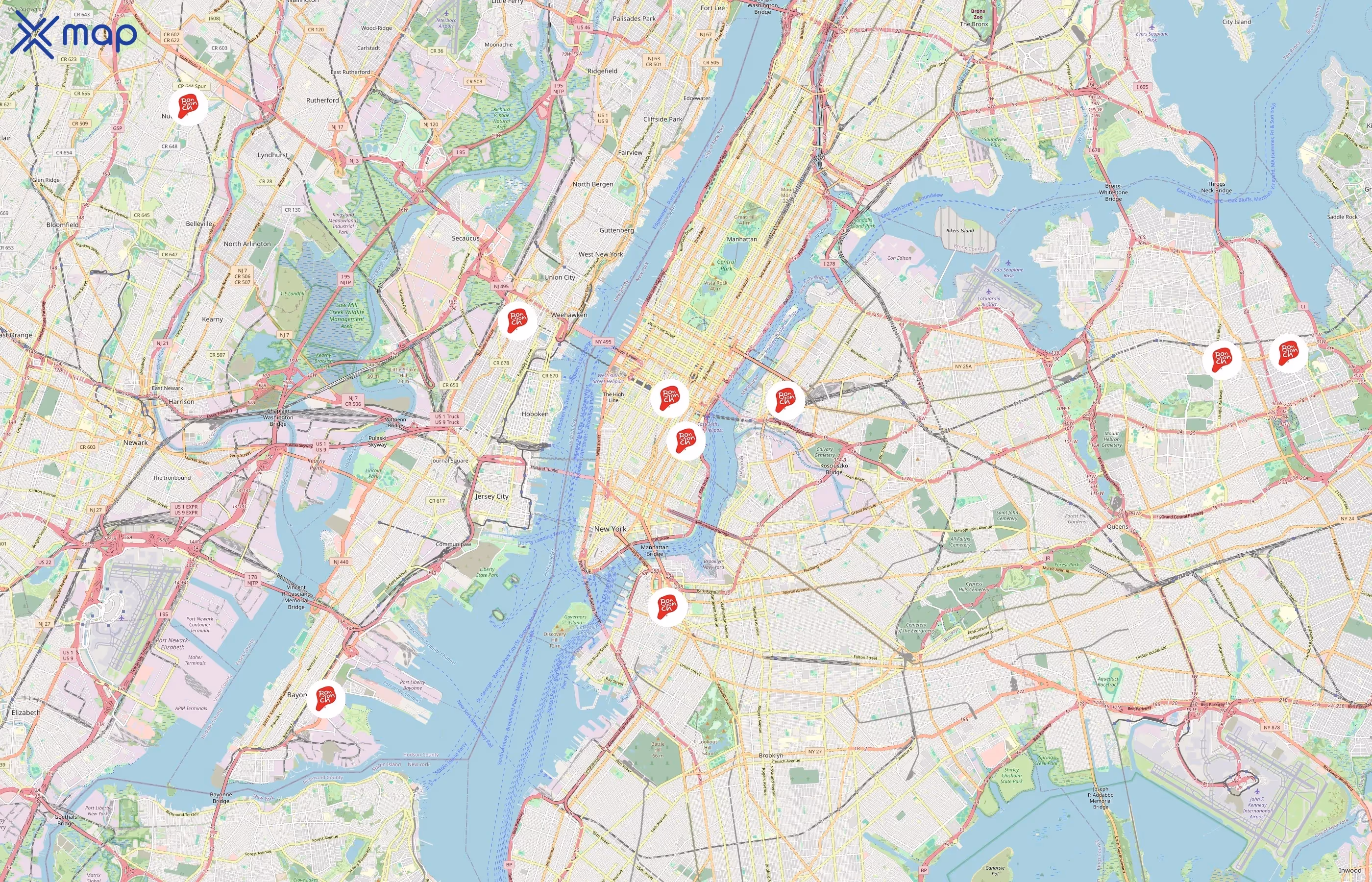 Bonchon area coverage