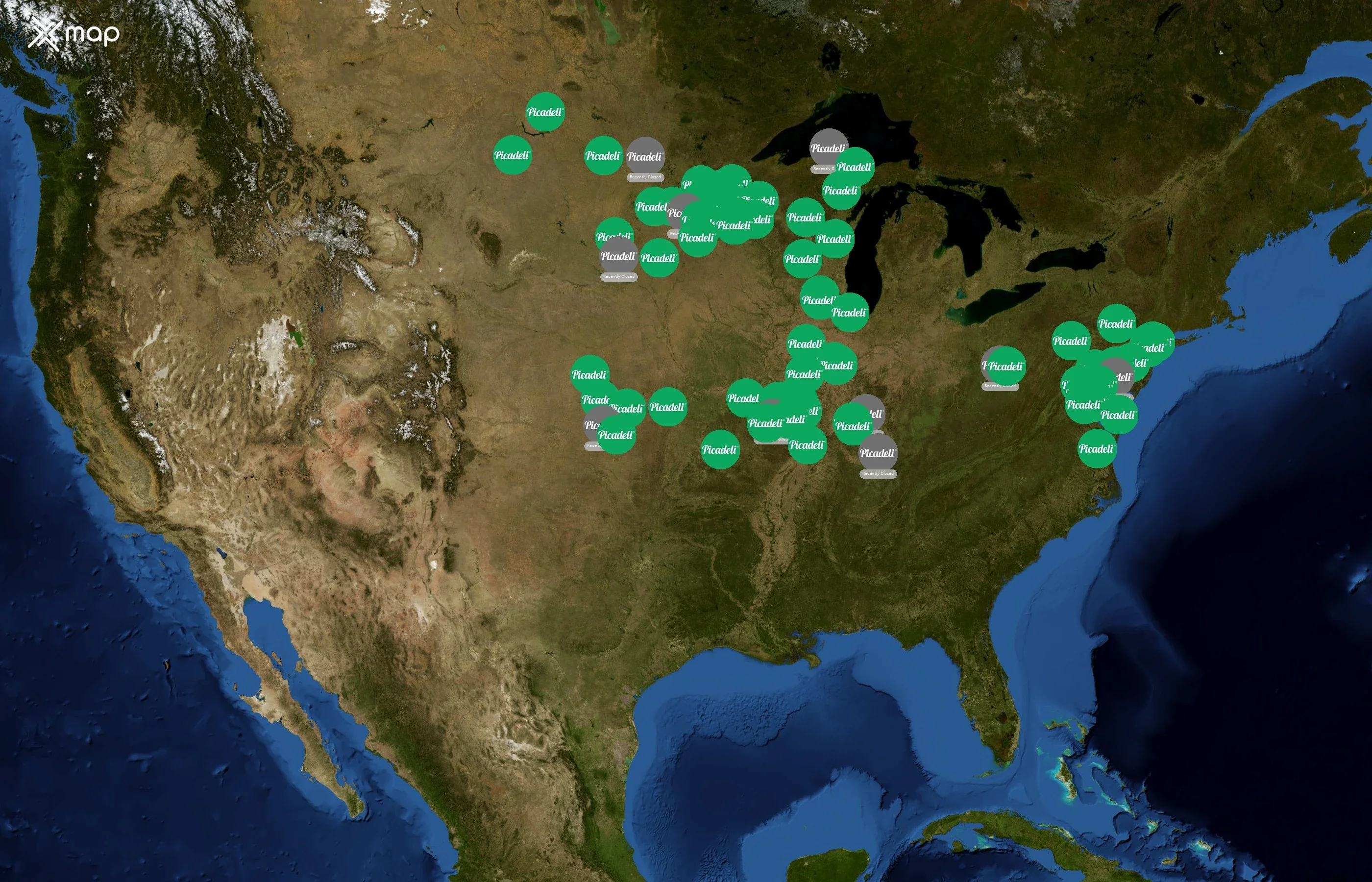 Picadeli state distribution