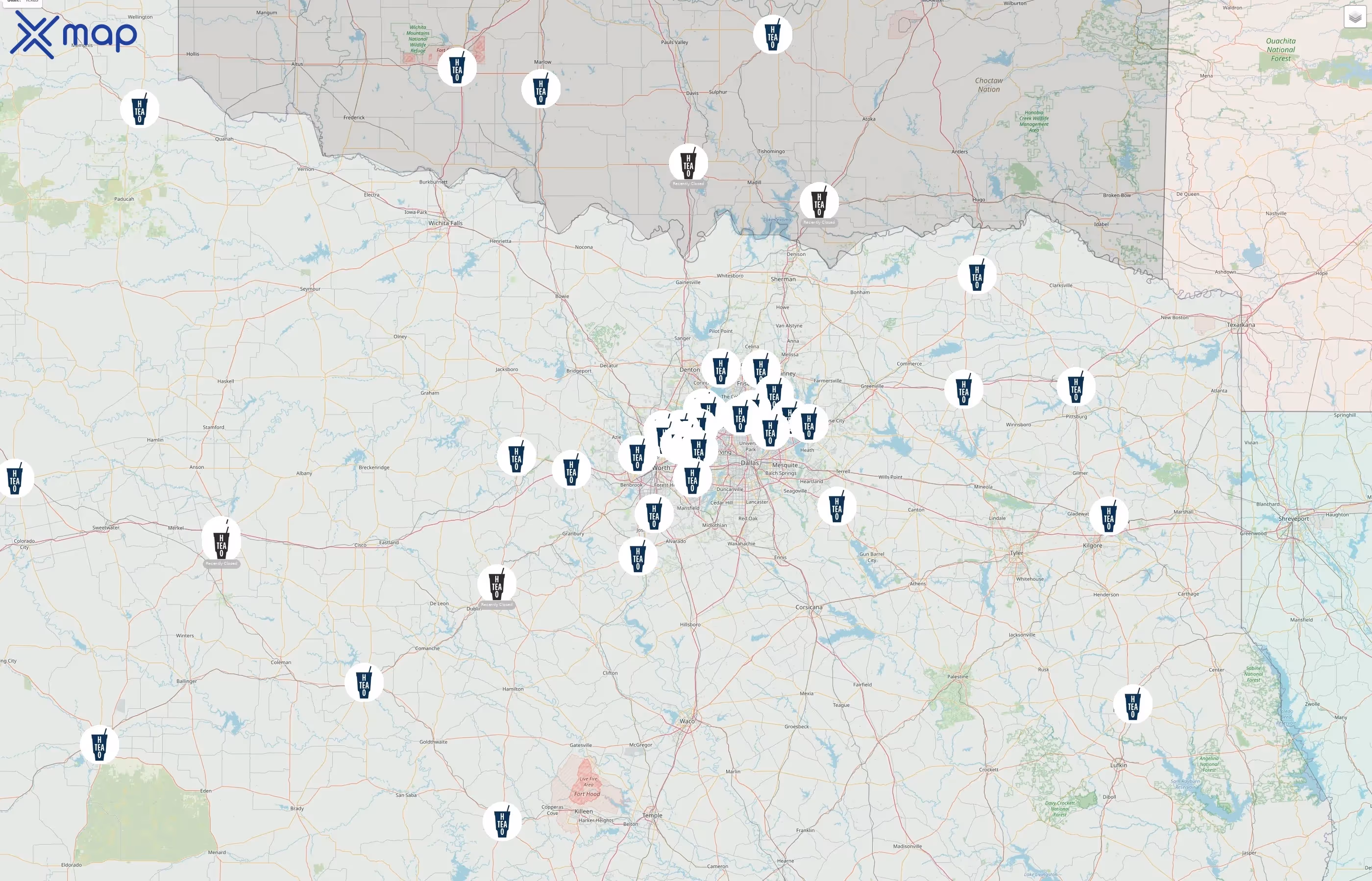 HTeaO street hotspots