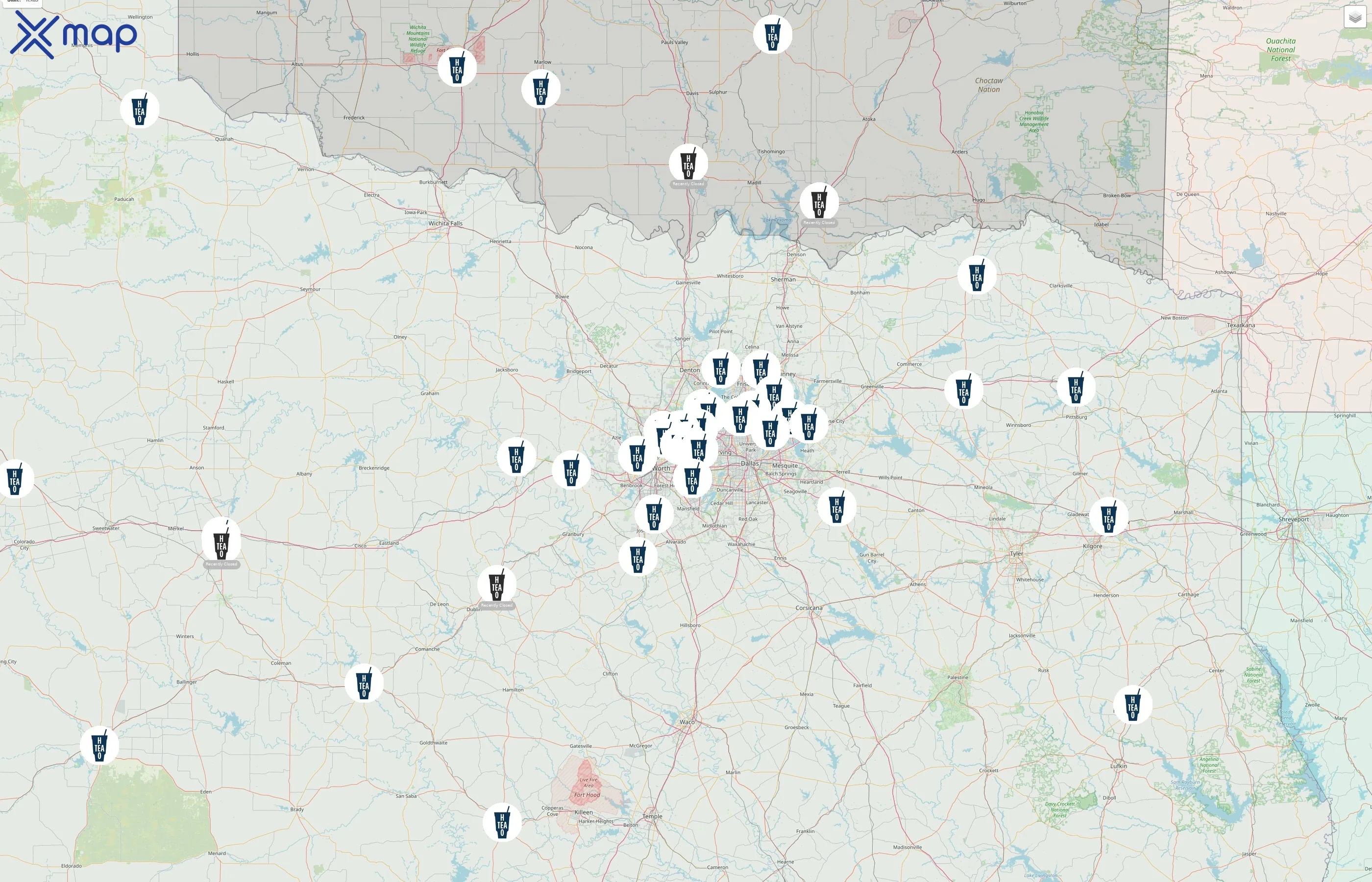 HTeaO street hotspots