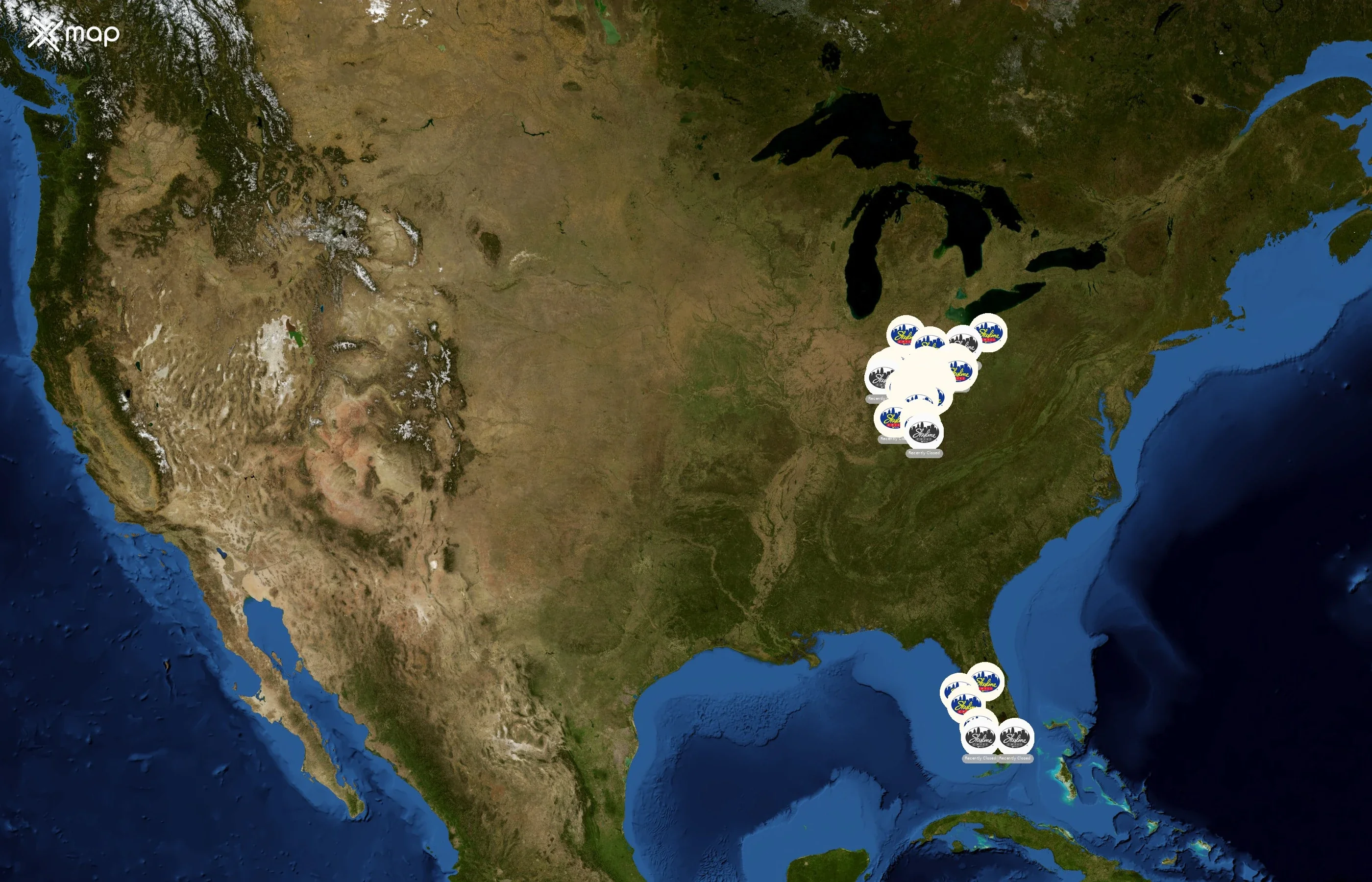 Skyline Chili state distribution