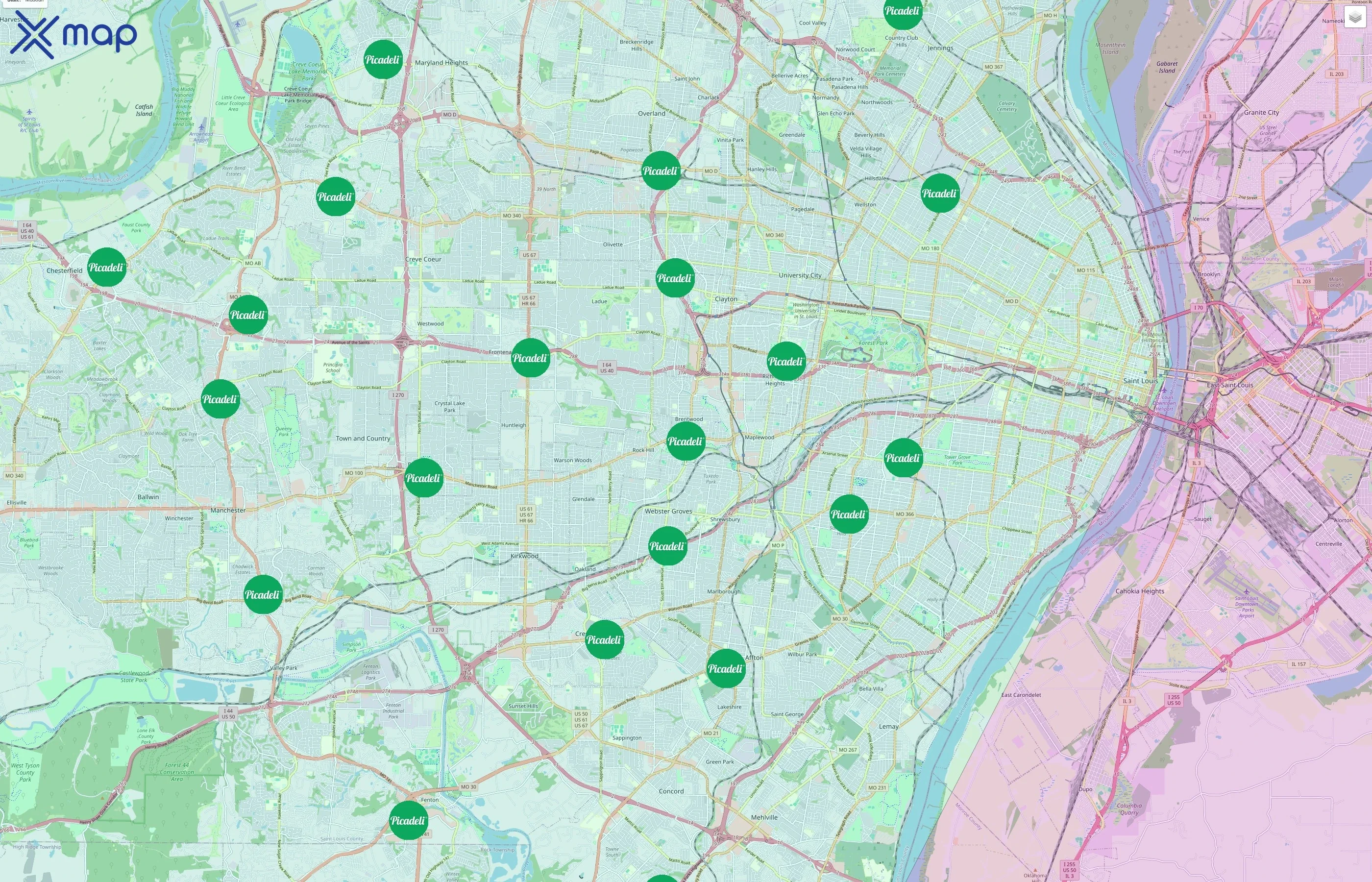Picadeli traffic data