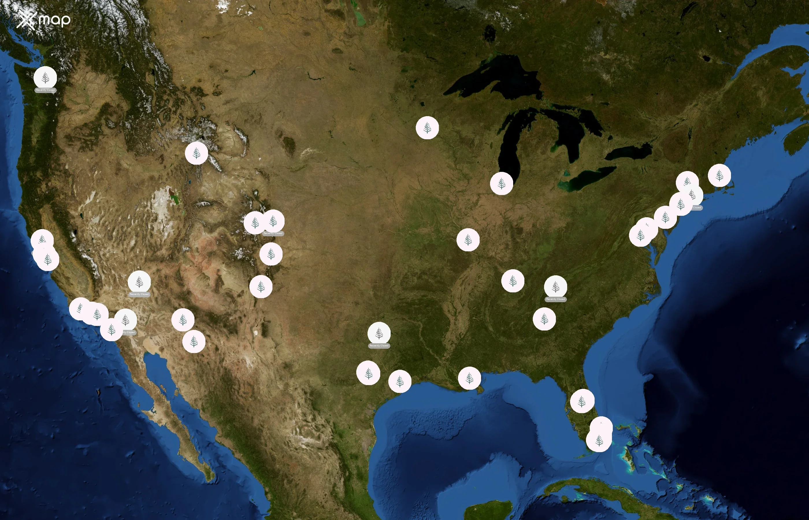 Four Seasons Hotels and Resorts state distribution