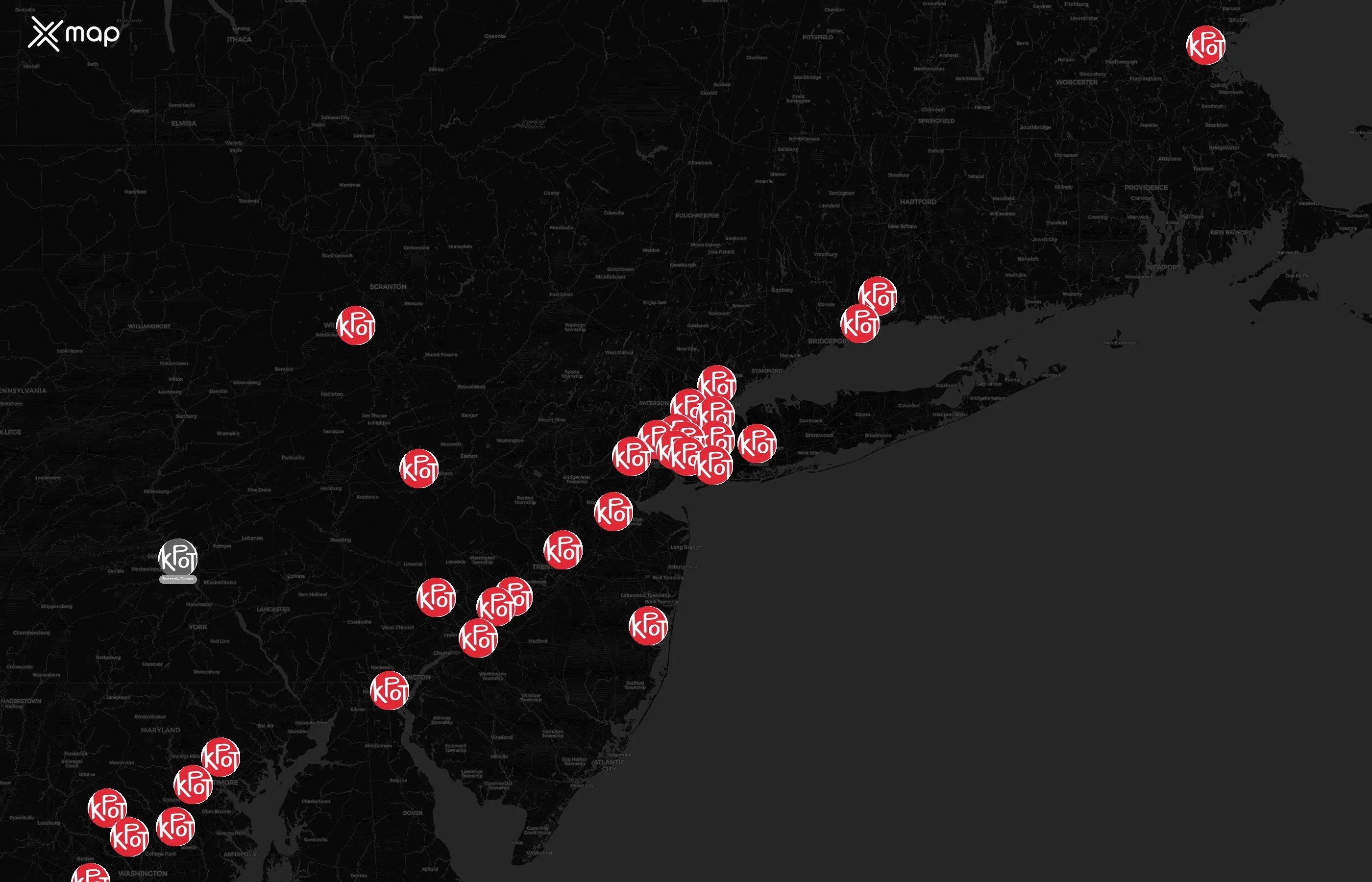 KPOT city distribution