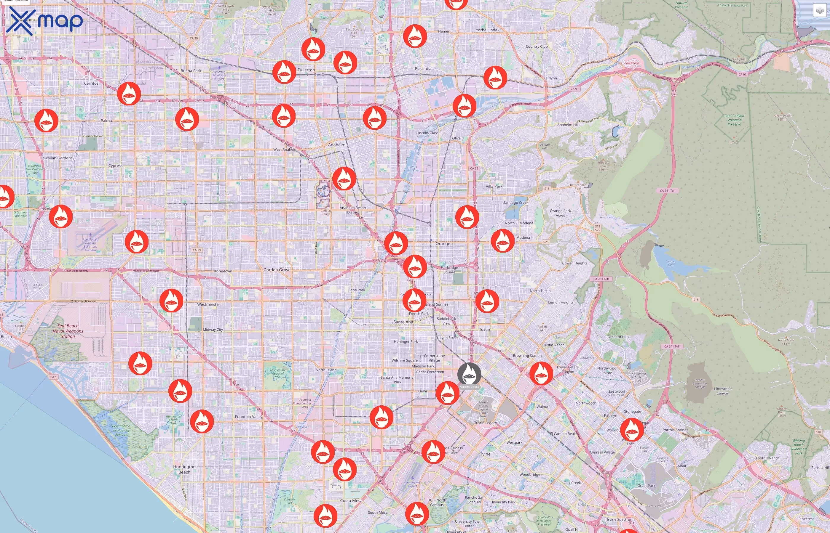 Flame Broiler traffic data