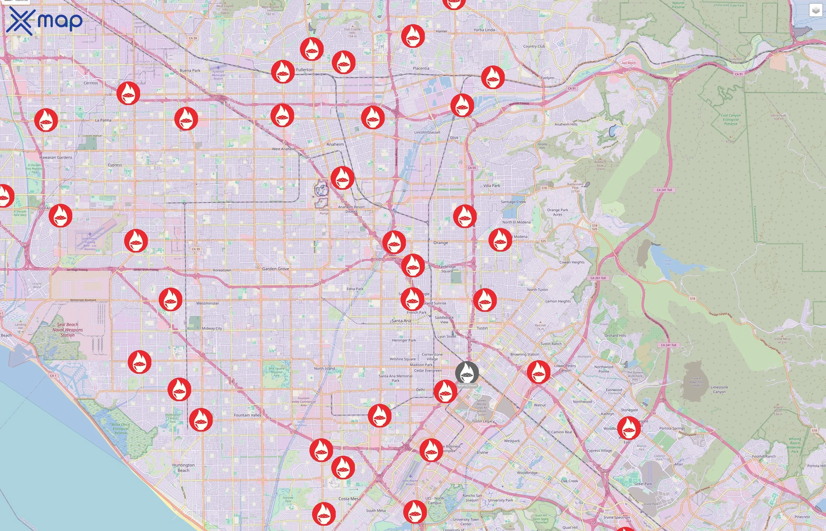 Flame Broiler traffic data