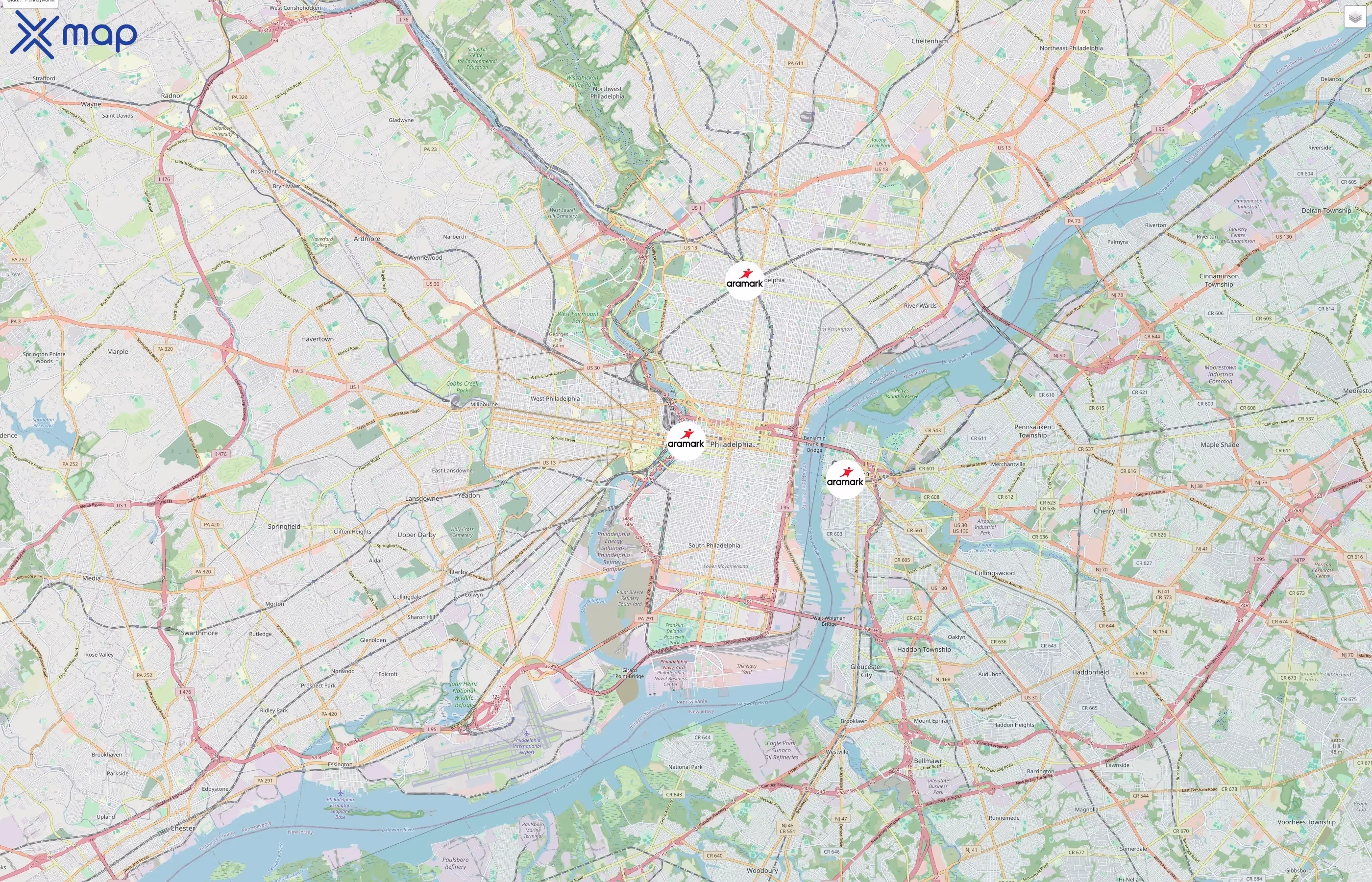 Aramark traffic data