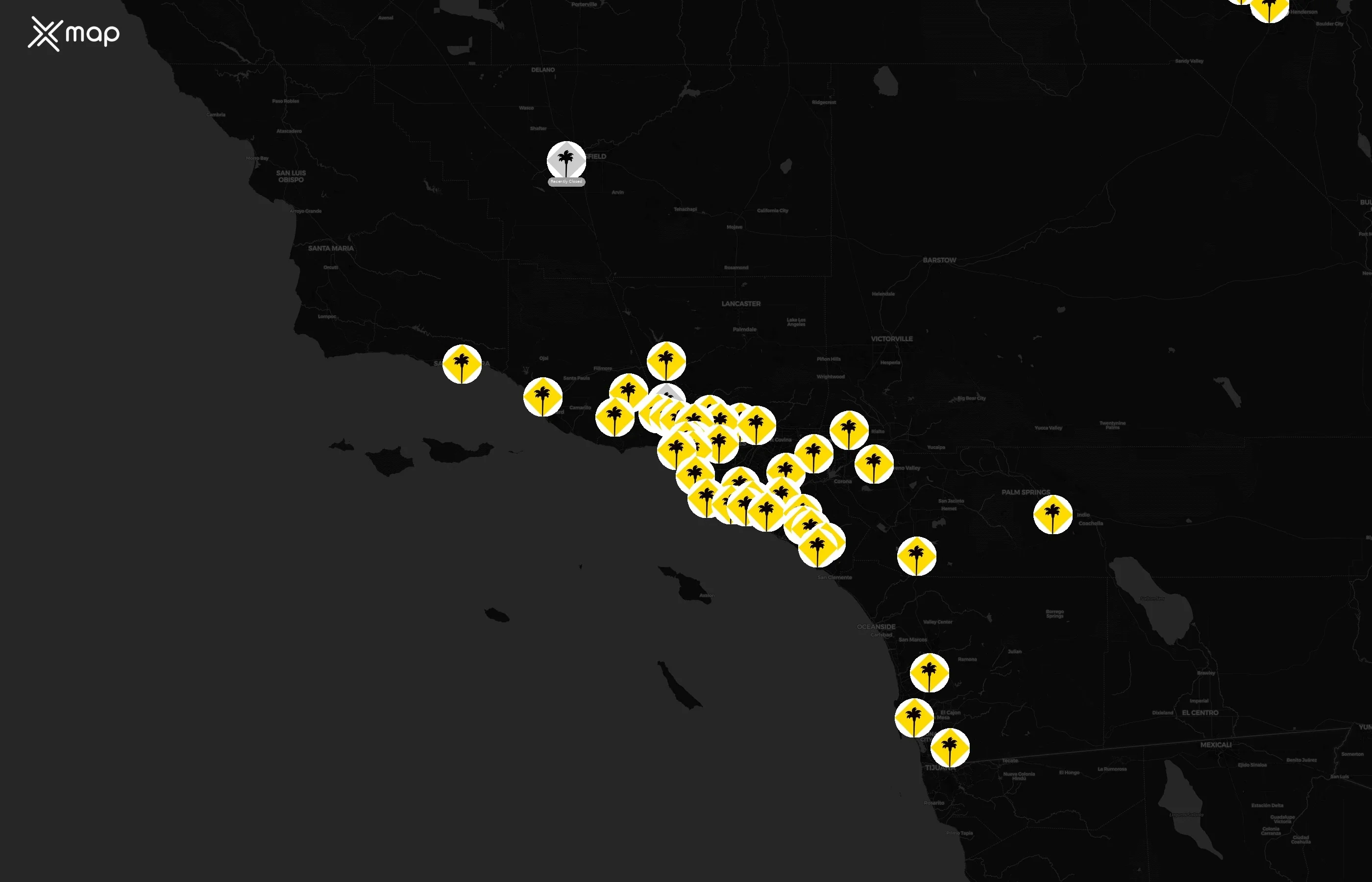 California Pizza Kitchen city distribution