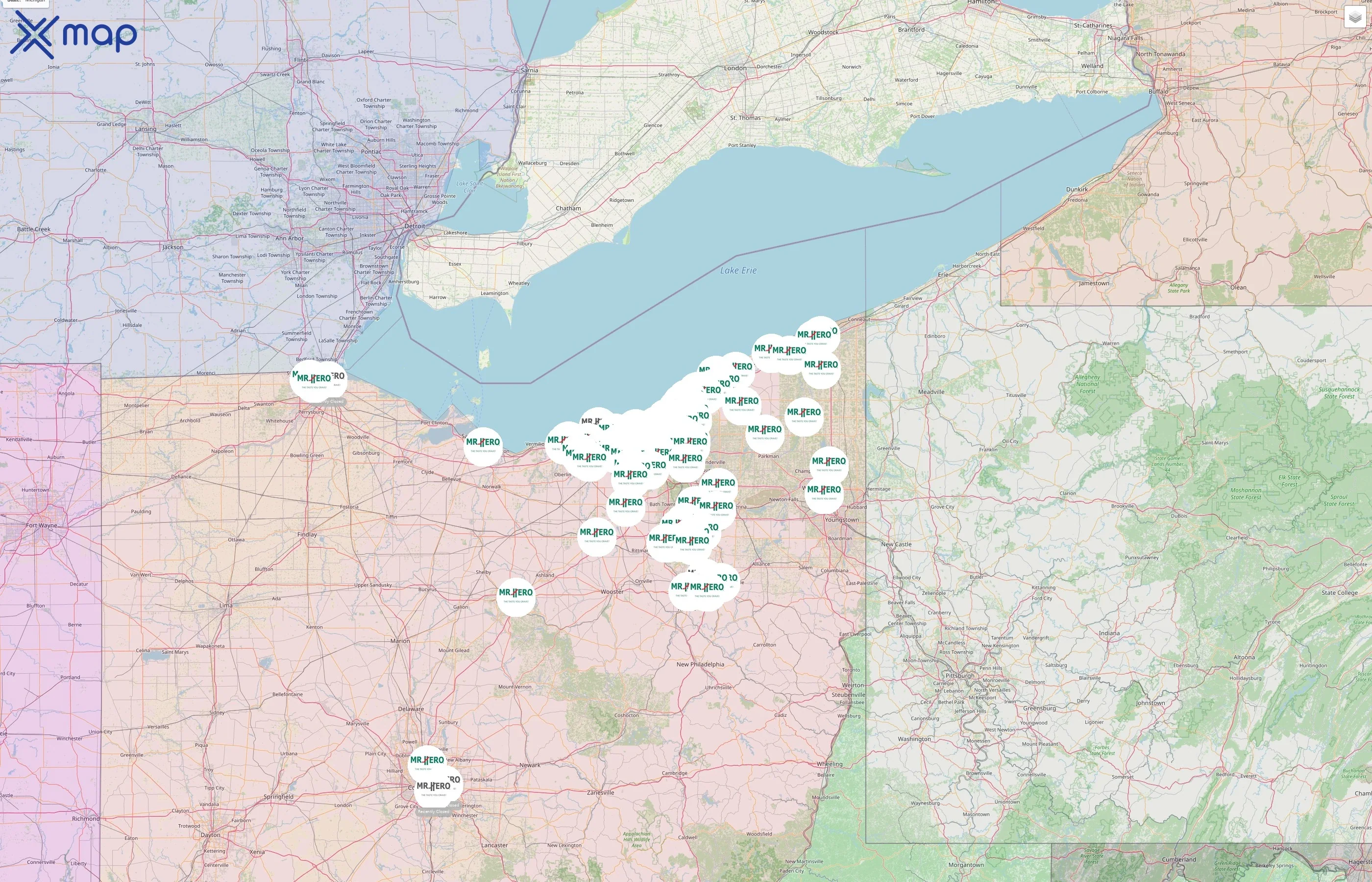 Mr. Hero street hotspots