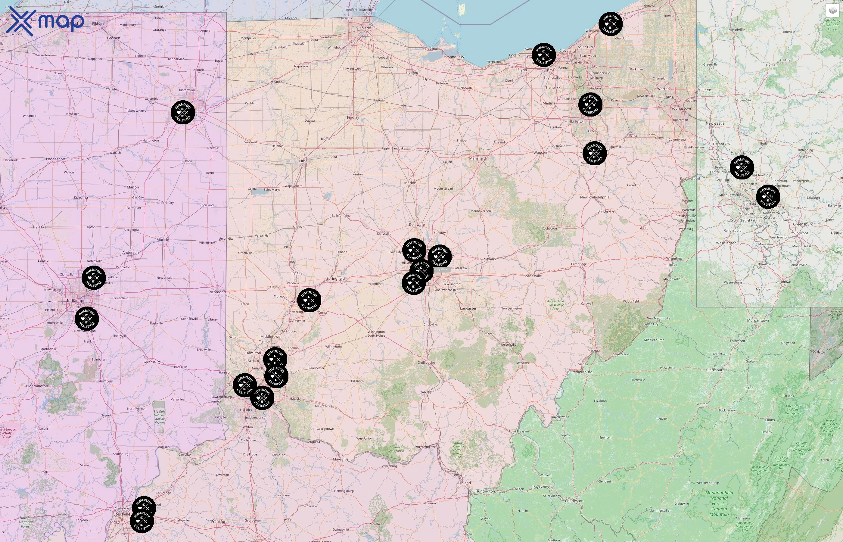 Clean Eatz street hotspots