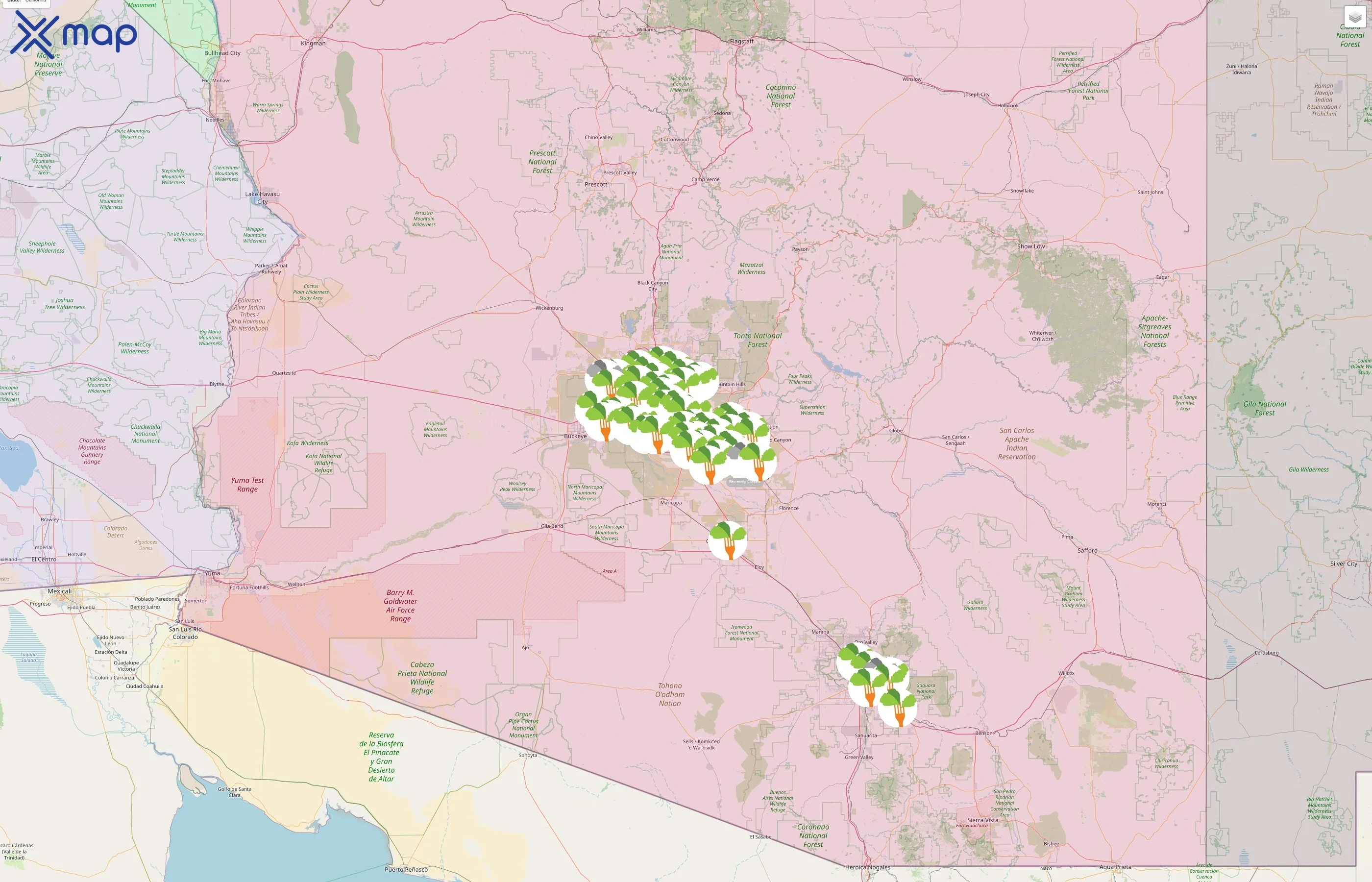 Salad and Go street hotspots