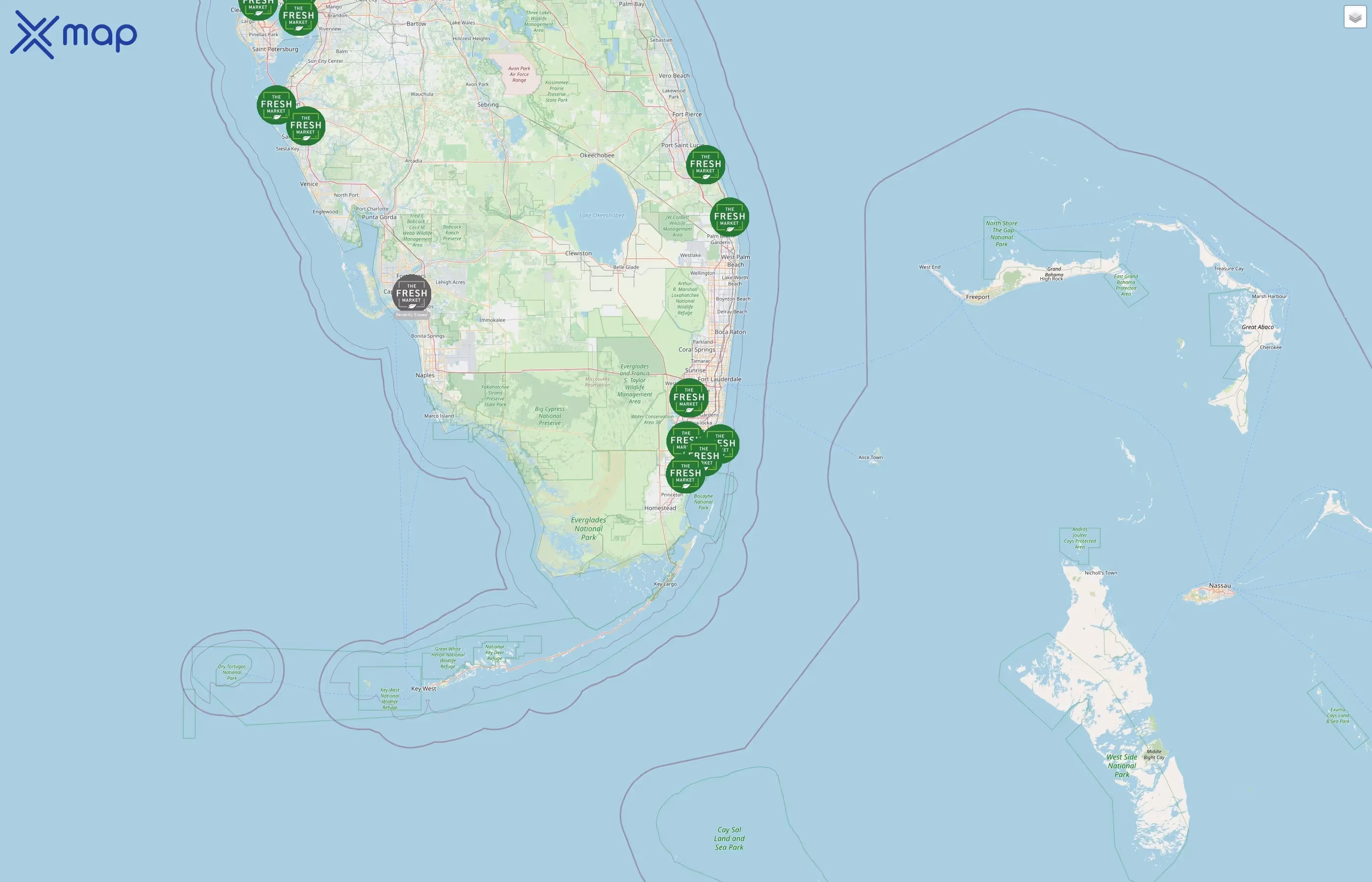 The Fresh Market street hotspots