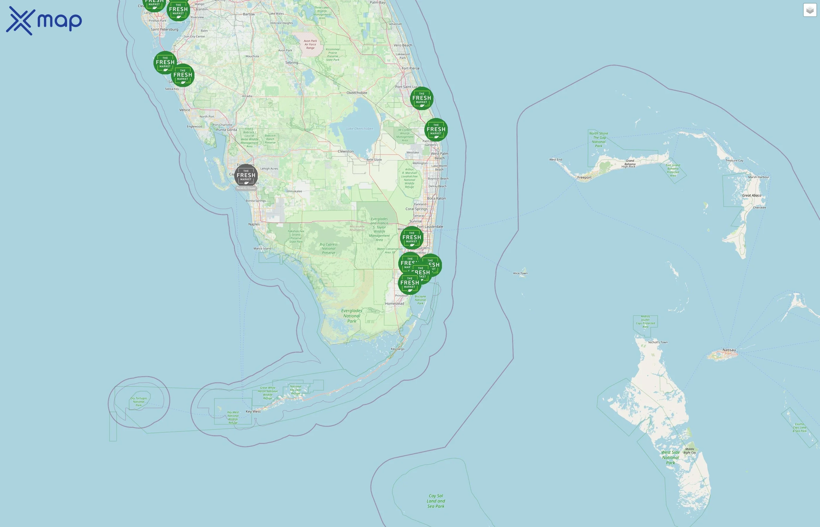 The Fresh Market street hotspots