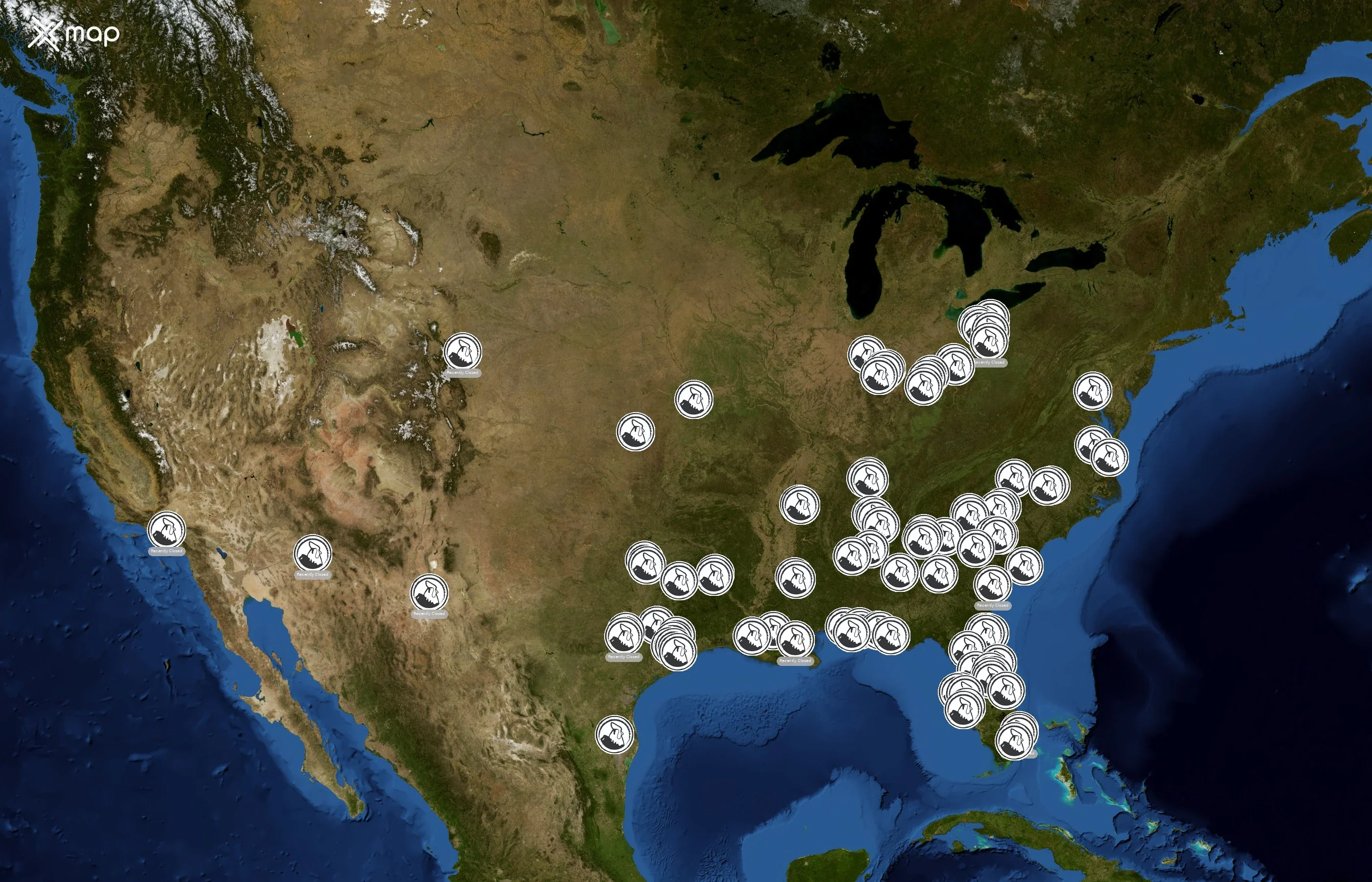 Another Broken Egg Cafe state distribution
