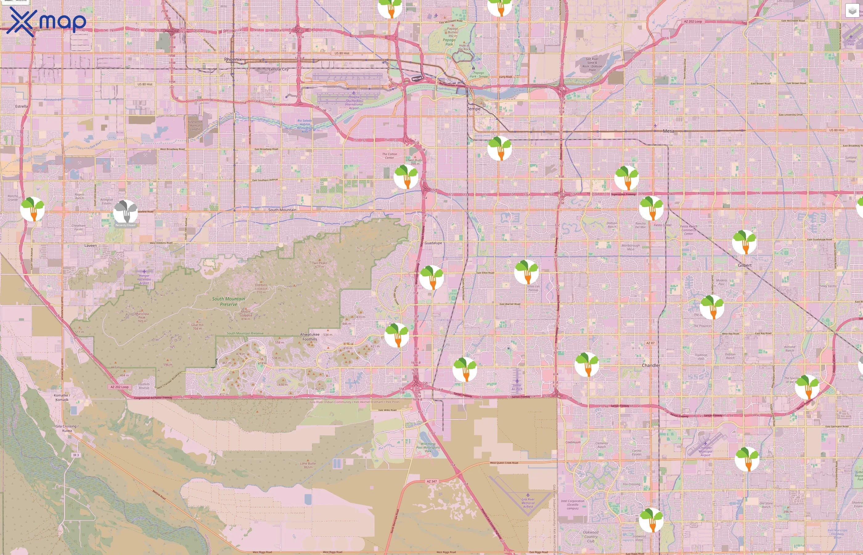 Salad and Go traffic data