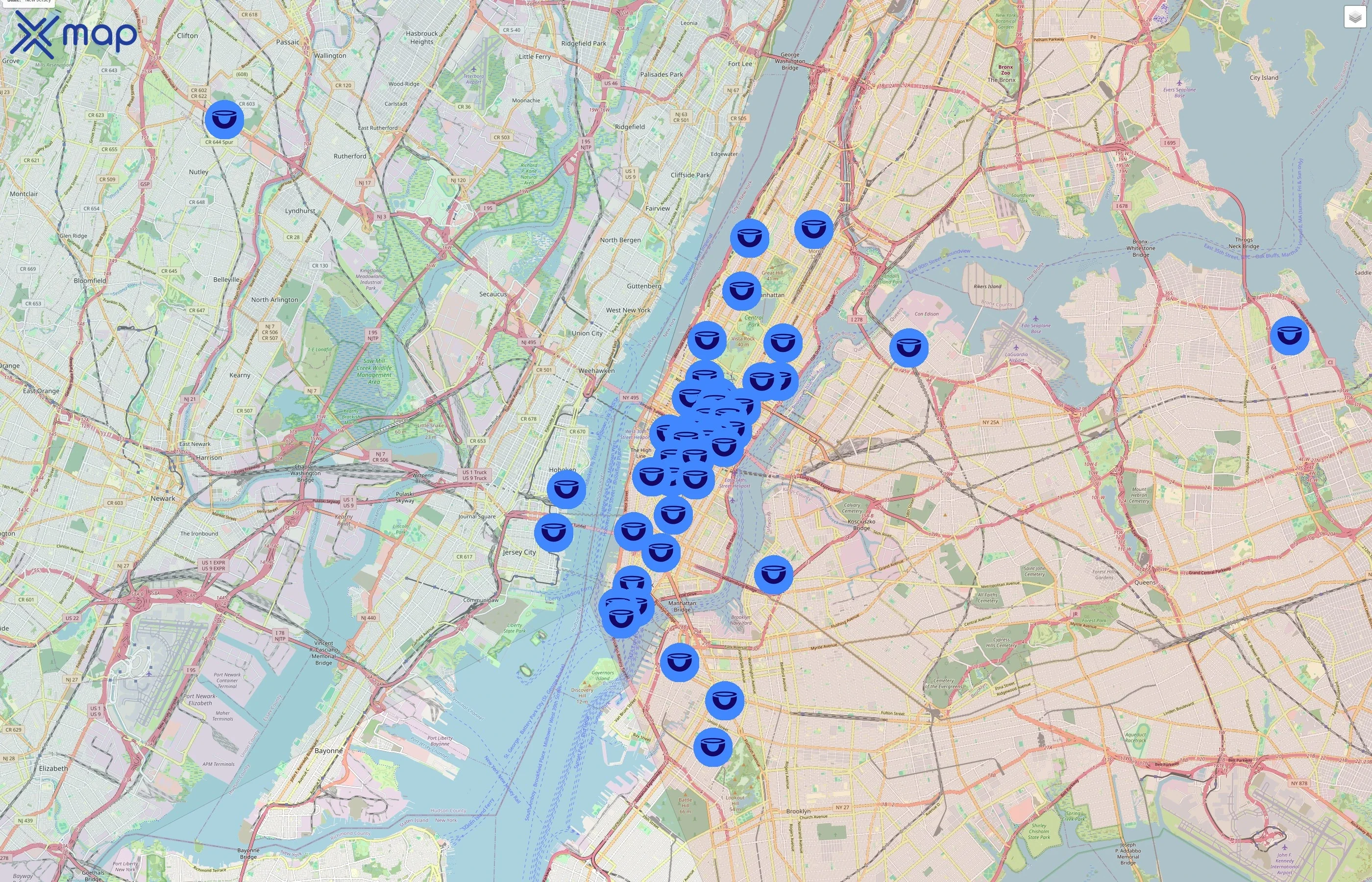 Just Salad traffic data