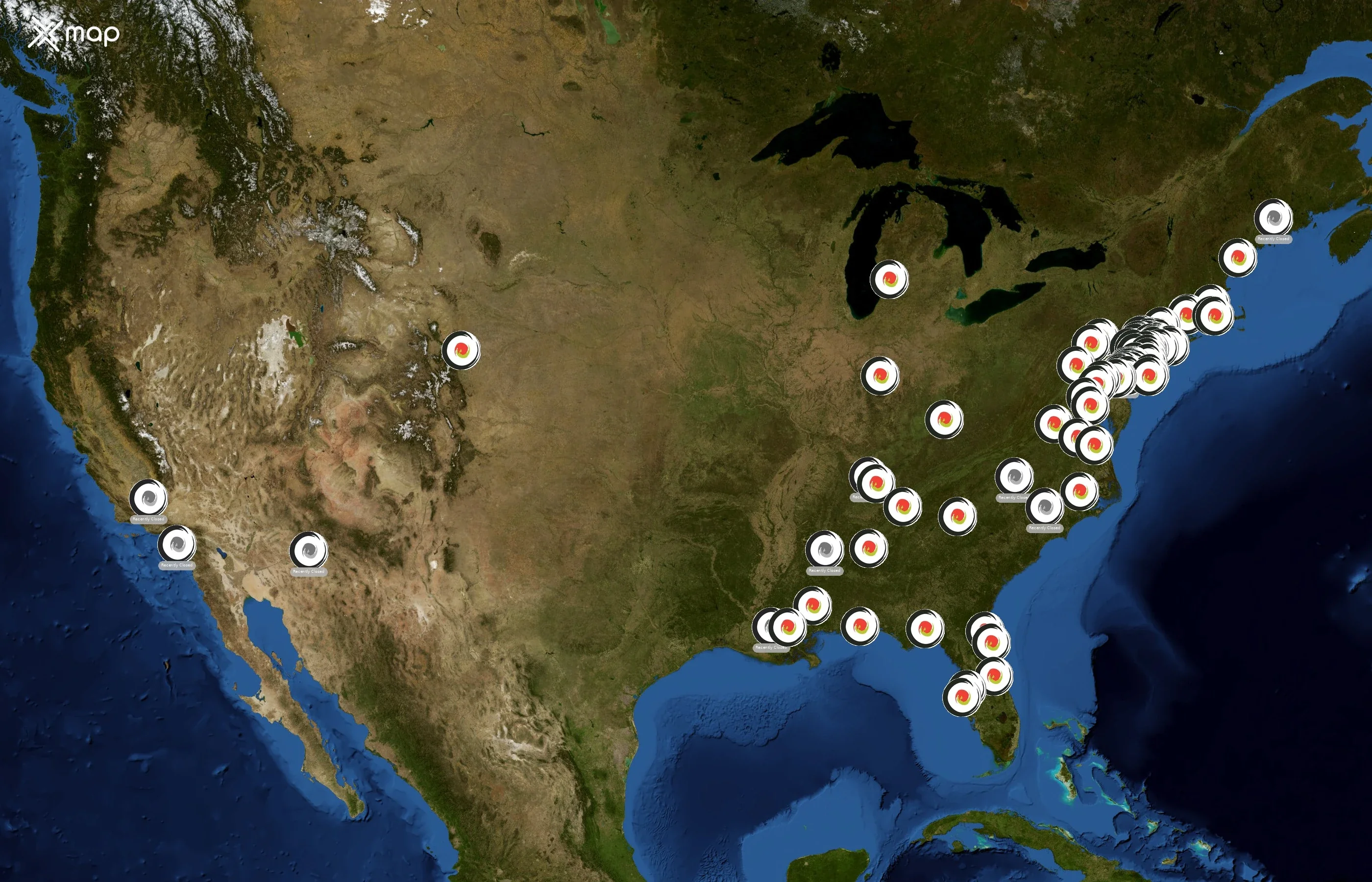 Bento Sushi state distribution